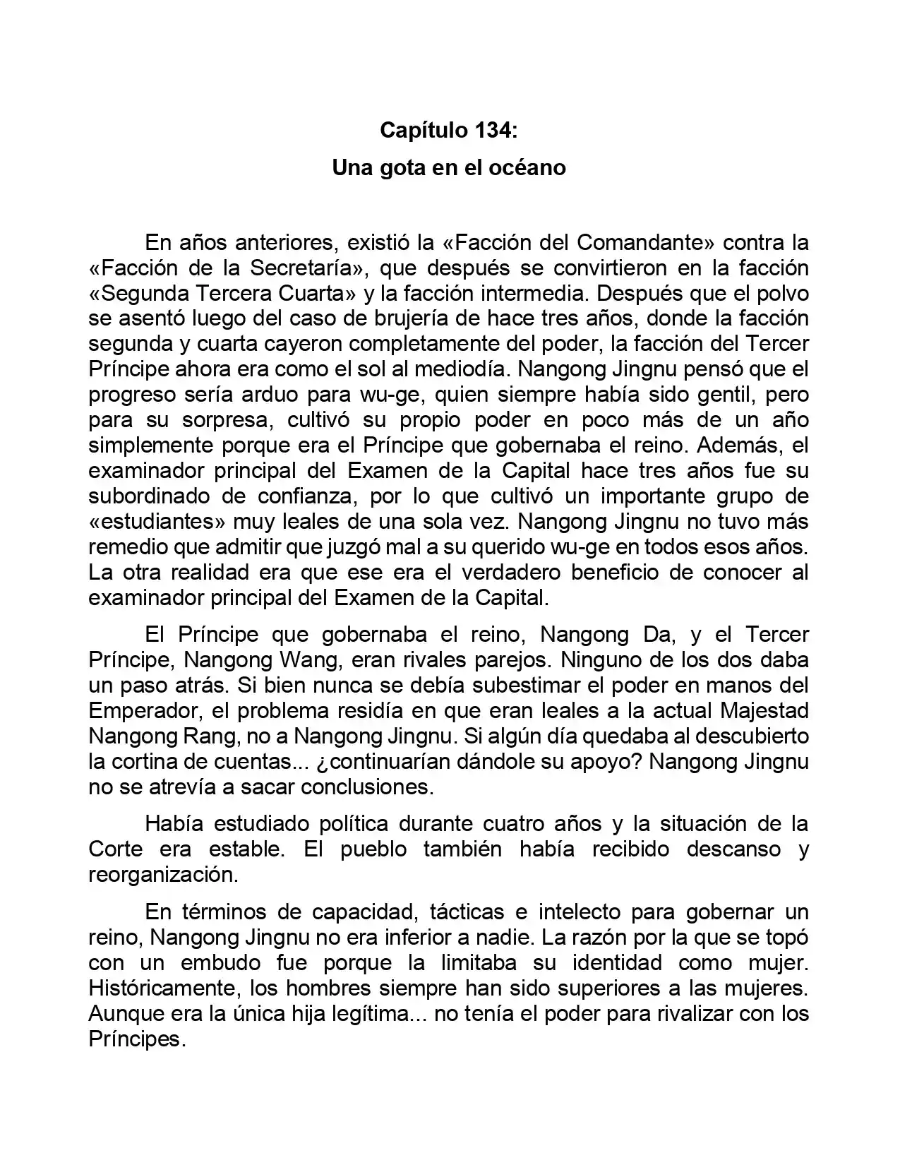 Jing Wei Qing Shang (Novela) - Capítulo 134 - Página 1 - LectorTMOo