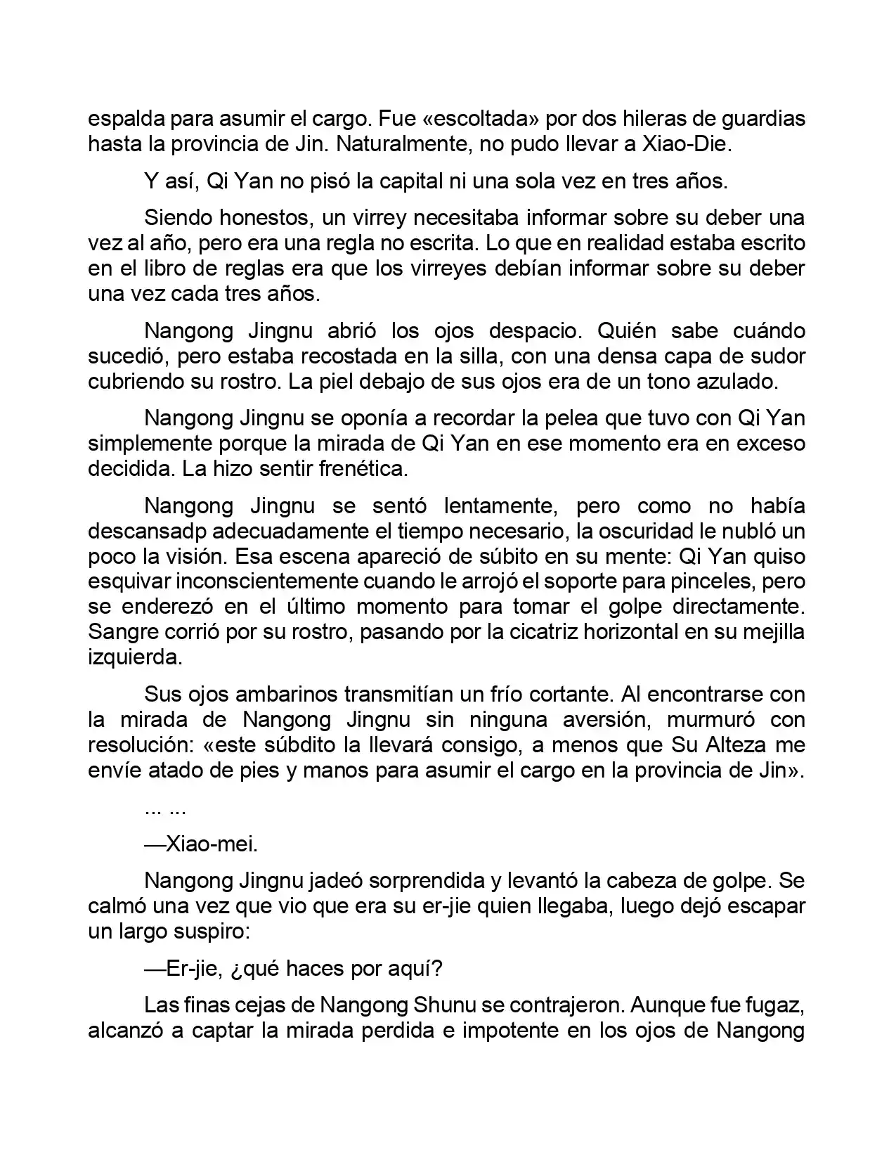 Jing Wei Qing Shang (Novela) - Capítulo 134 - Página 3 - LectorTMOo