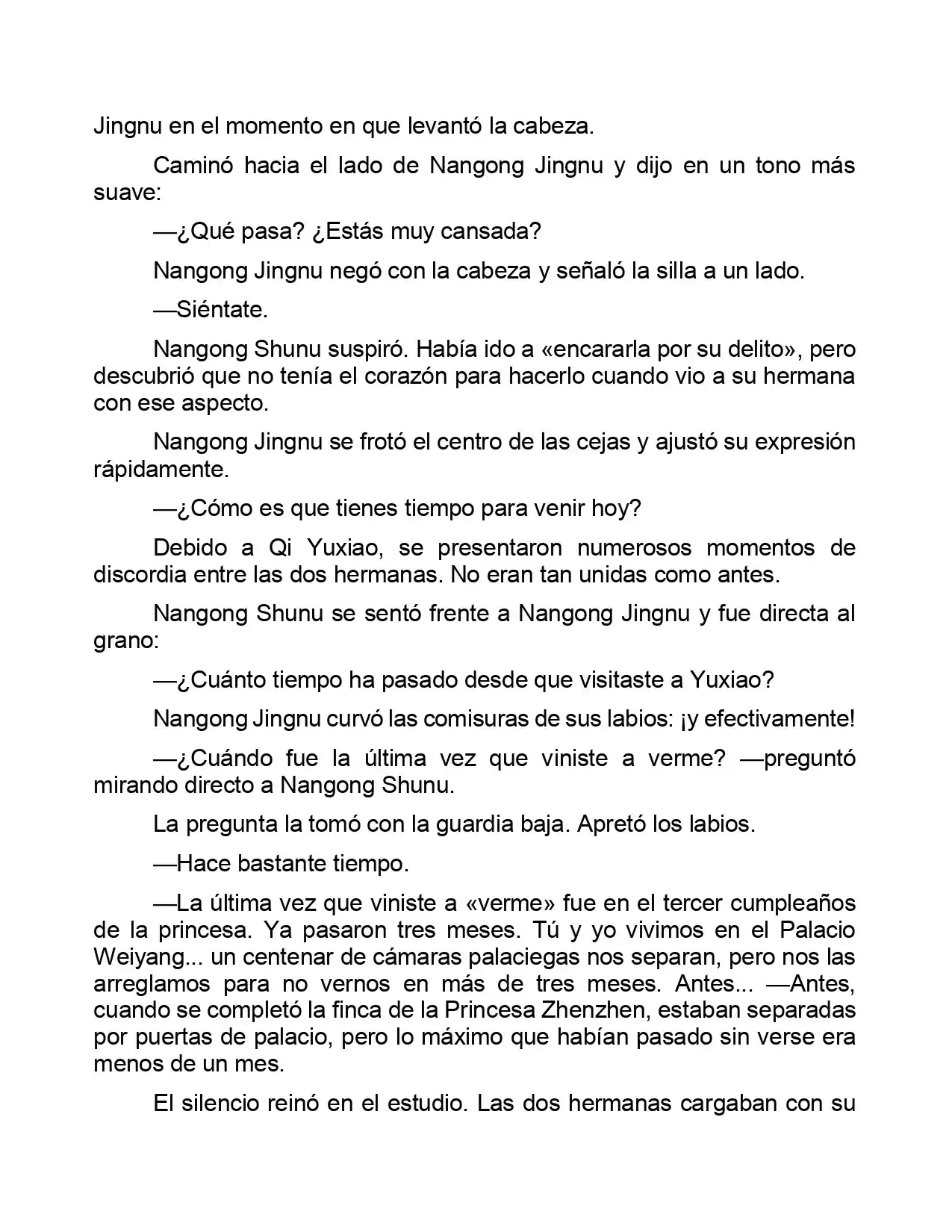 Jing Wei Qing Shang (Novela) - Capítulo 134 - Página 4 - LectorTMOo