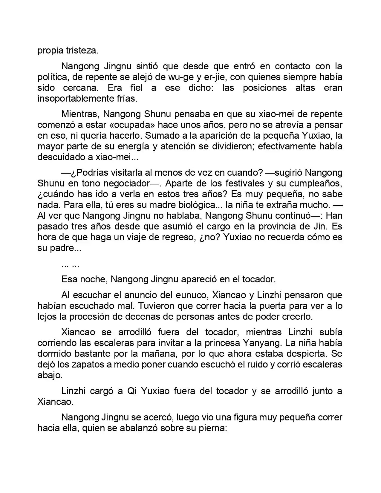 Jing Wei Qing Shang (Novela) - Capítulo 134 - Página 5 - LectorTMOo