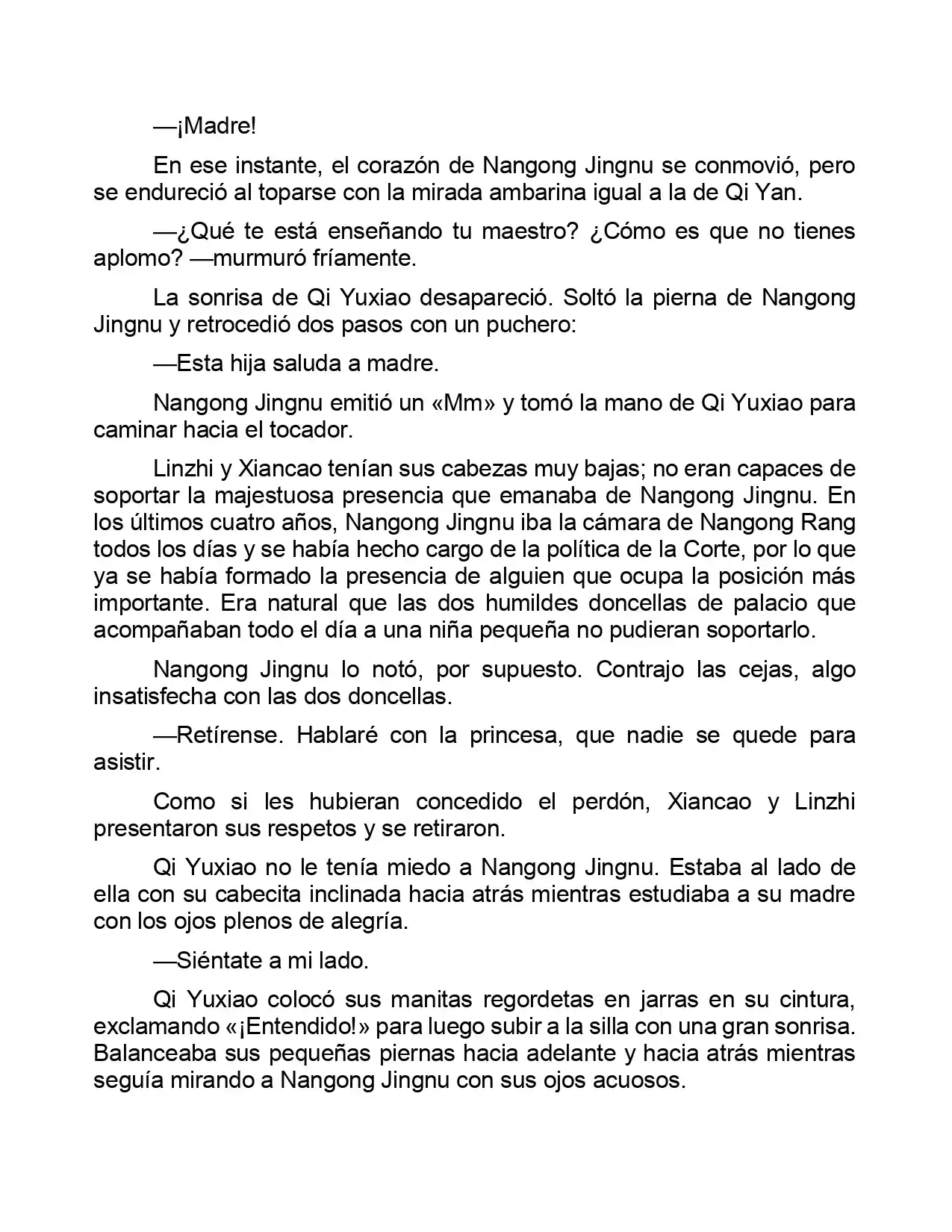 Jing Wei Qing Shang (Novela) - Capítulo 134 - Página 6 - LectorTMOo