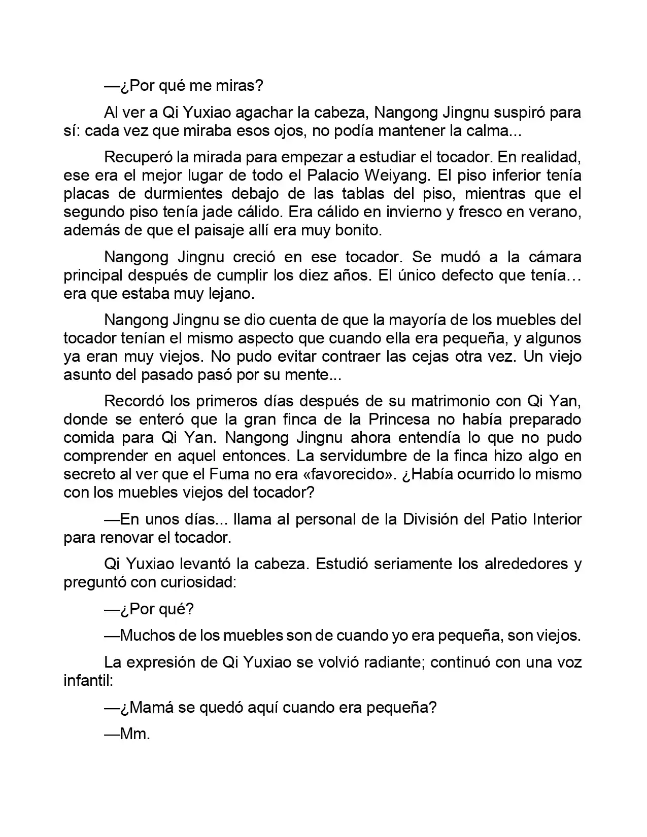 Jing Wei Qing Shang (Novela) - Capítulo 134 - Página 7 - LectorTMOo
