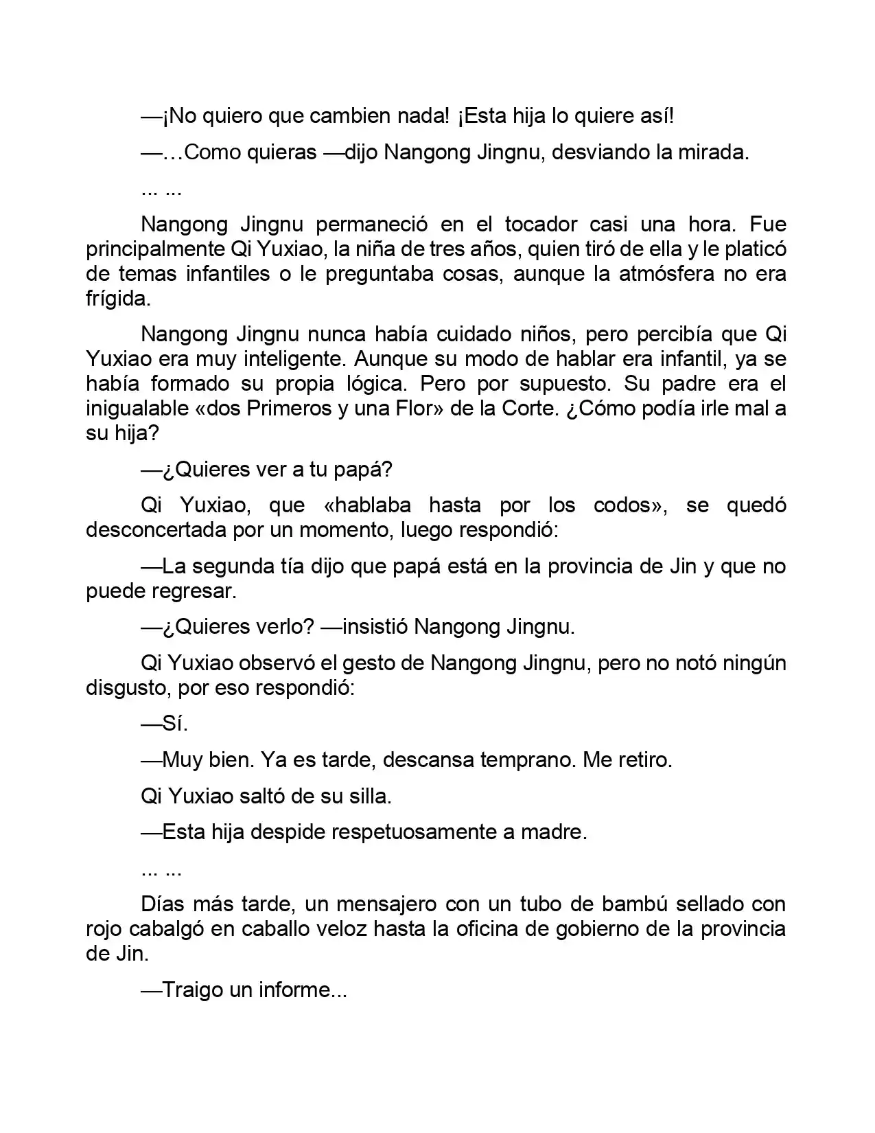 Jing Wei Qing Shang (Novela) - Capítulo 134 - Página 8 - LectorTMOo