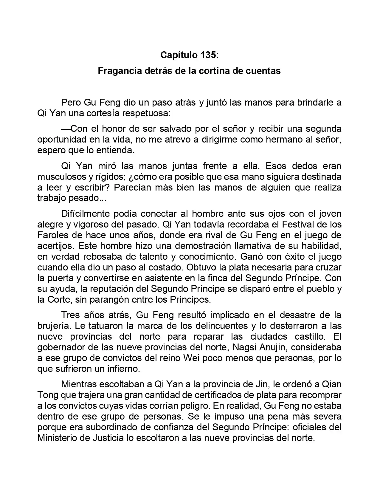 Jing Wei Qing Shang (Novela) - Capítulo 135 - Página 1 - LectorTMOo