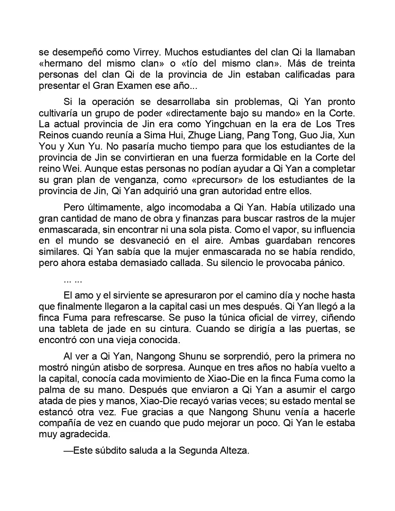 Jing Wei Qing Shang (Novela) - Capítulo 135 - Página 4 - LectorTMOo