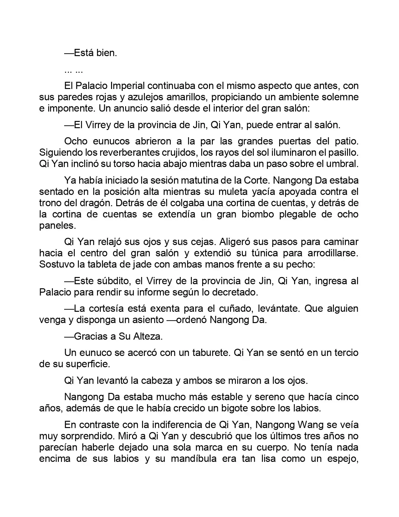 Jing Wei Qing Shang (Novela) - Capítulo 135 - Página 6 - LectorTMOo
