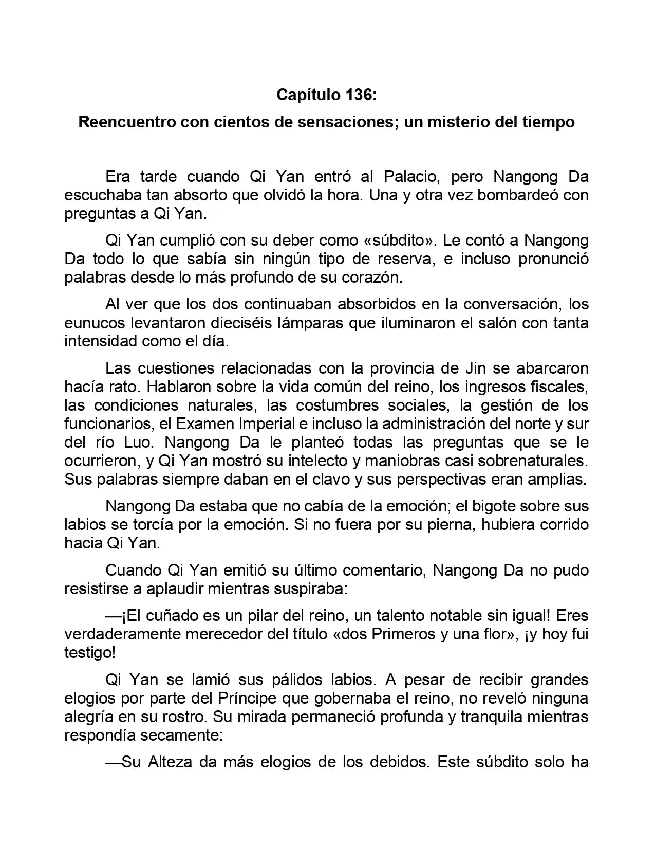 Jing Wei Qing Shang (Novela) - Capítulo 136 - Página 1 - LectorTMOo