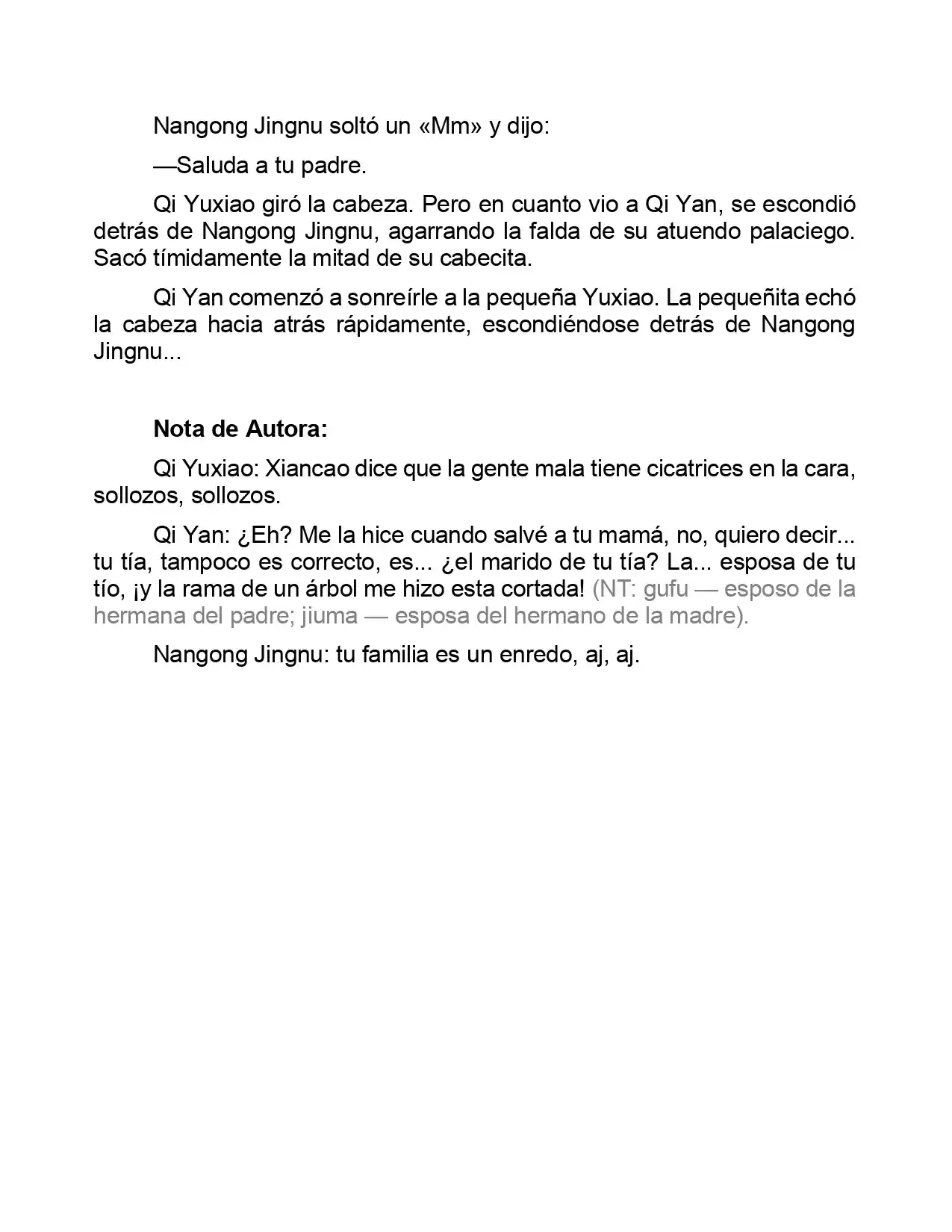 Jing Wei Qing Shang (Novela) - Capítulo 136 - Página 8 - LectorTMOo