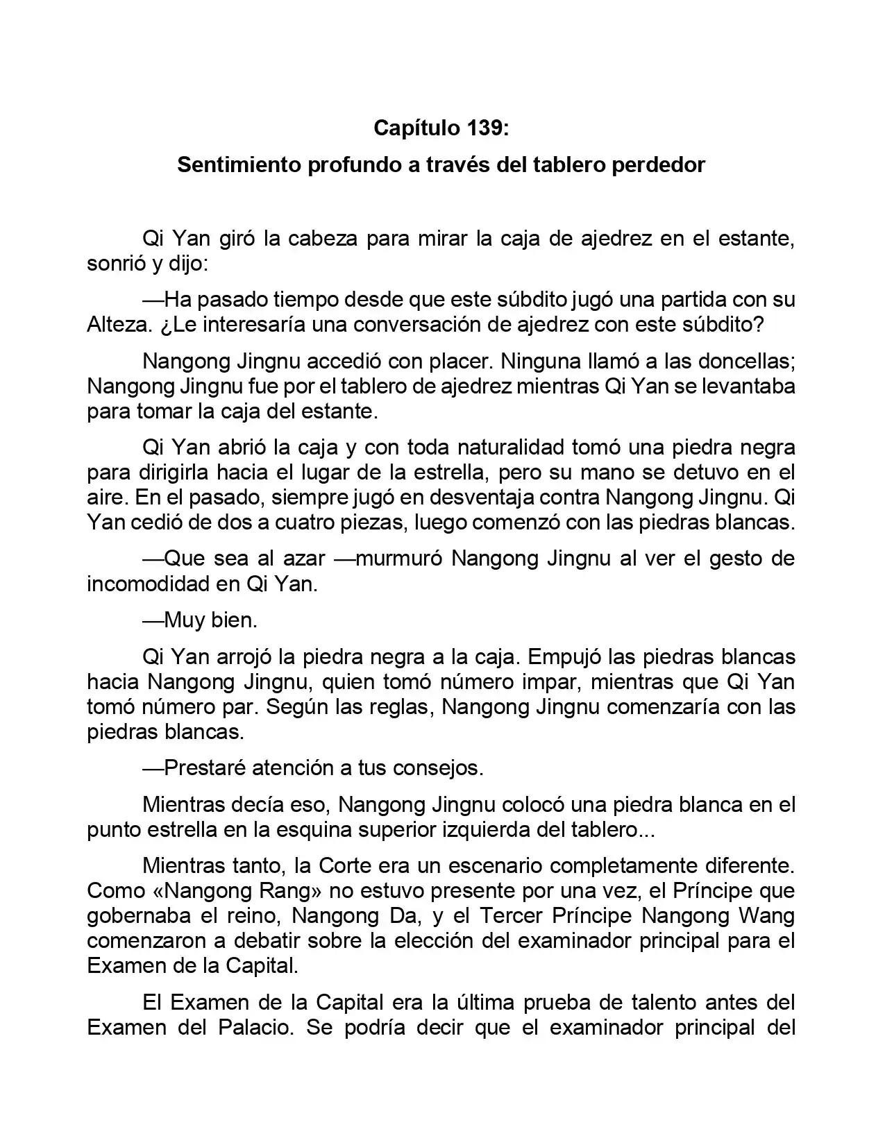 Jing Wei Qing Shang (Novela) - Capítulo 139 - Página 1 - LectorTMOo