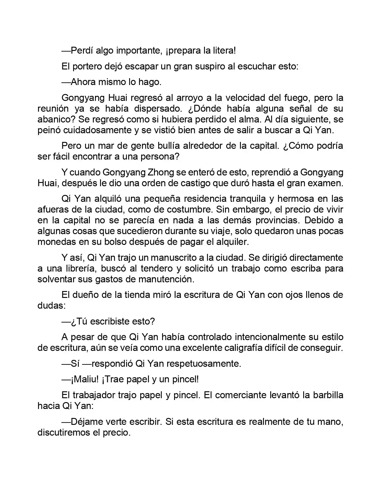 Jing Wei Qing Shang (Novela) - Capítulo 14 - Página 4 - LectorTMOo