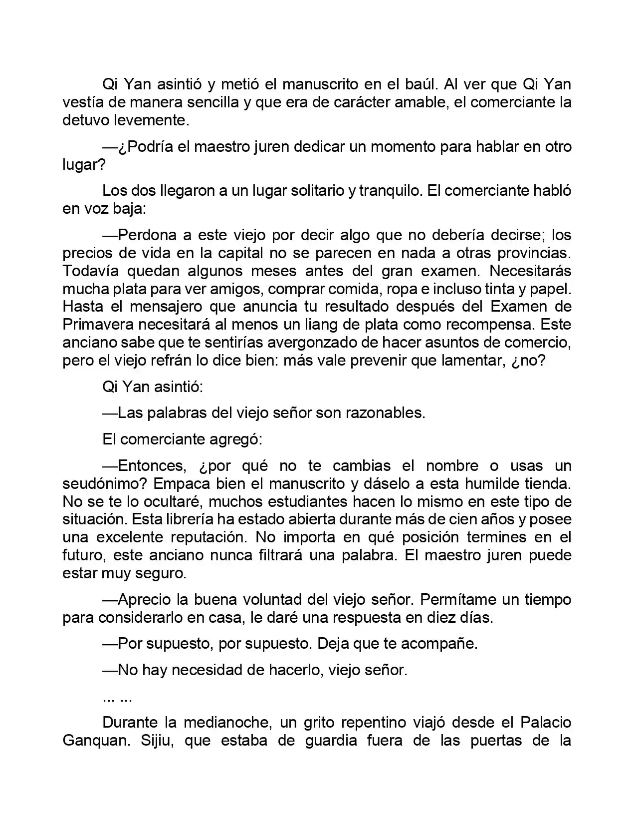 Jing Wei Qing Shang (Novela) - Capítulo 14 - Página 6 - LectorTMOo