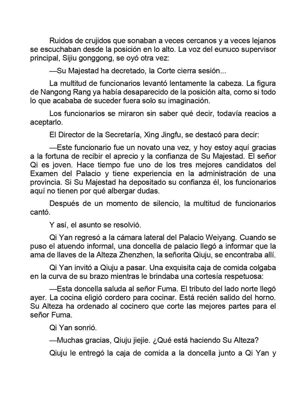 Jing Wei Qing Shang (Novela) - Capítulo 143 - Página 3 - LectorTMOo