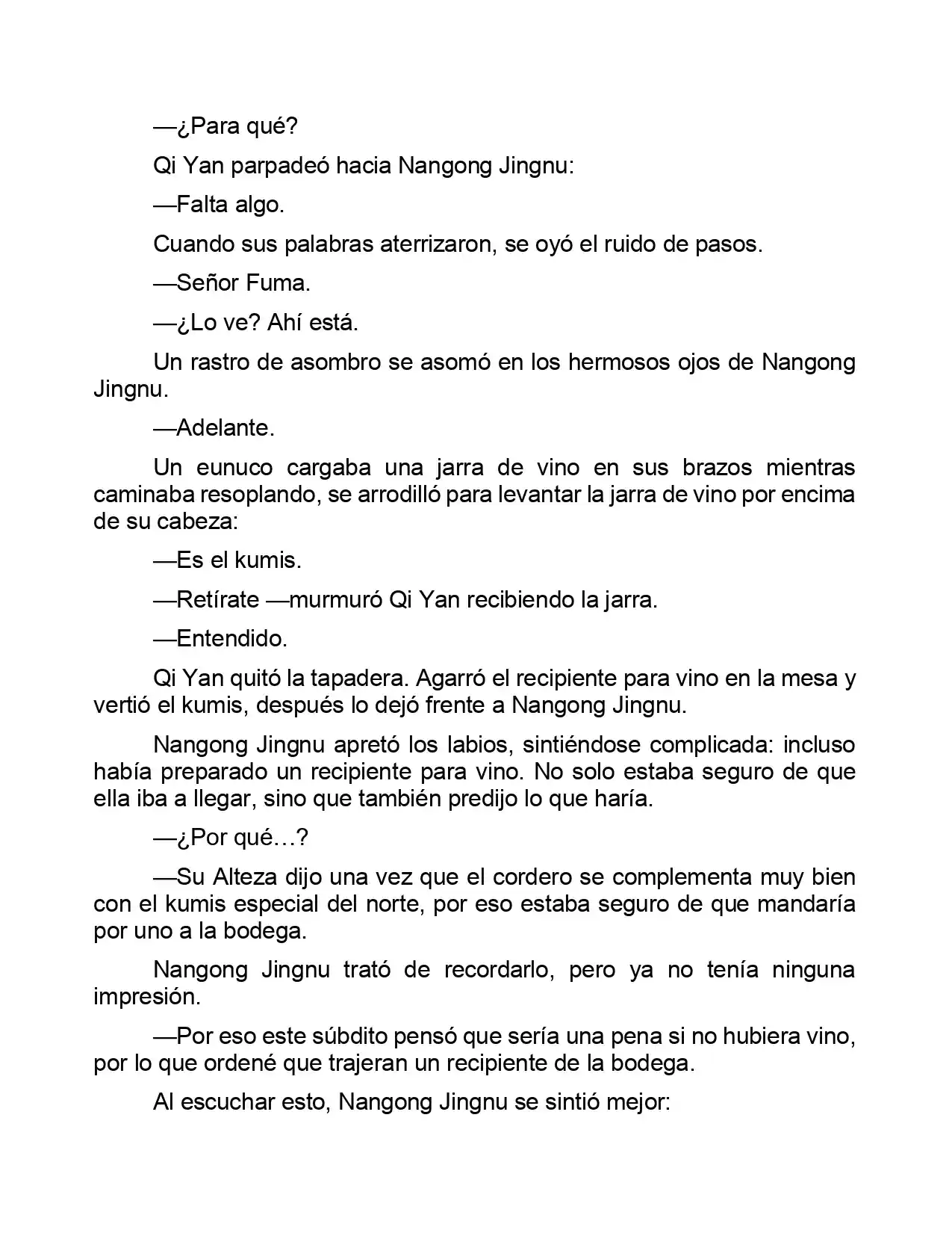 Jing Wei Qing Shang (Novela) - Capítulo 143 - Página 6 - LectorTMOo