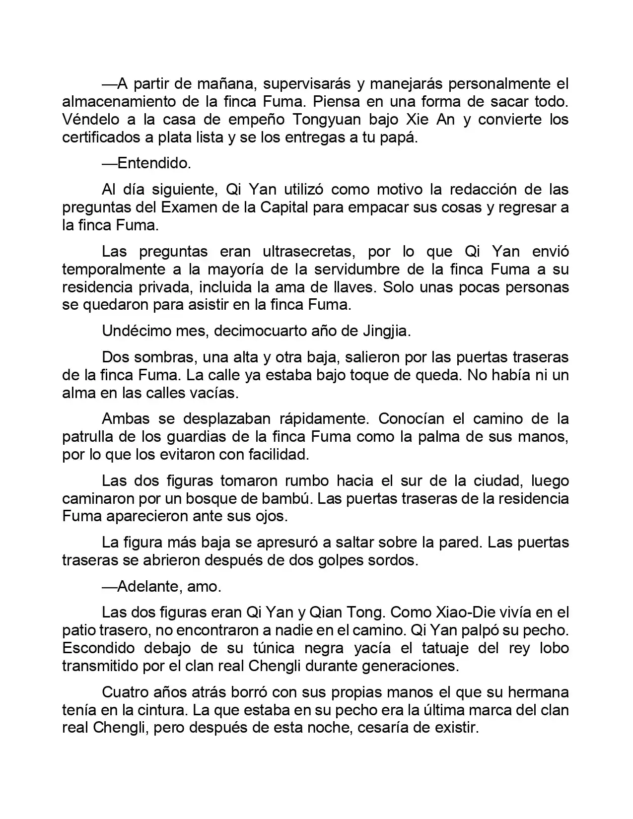 Jing Wei Qing Shang (Novela) - Capítulo 147 - Página 6 - LectorTMOo