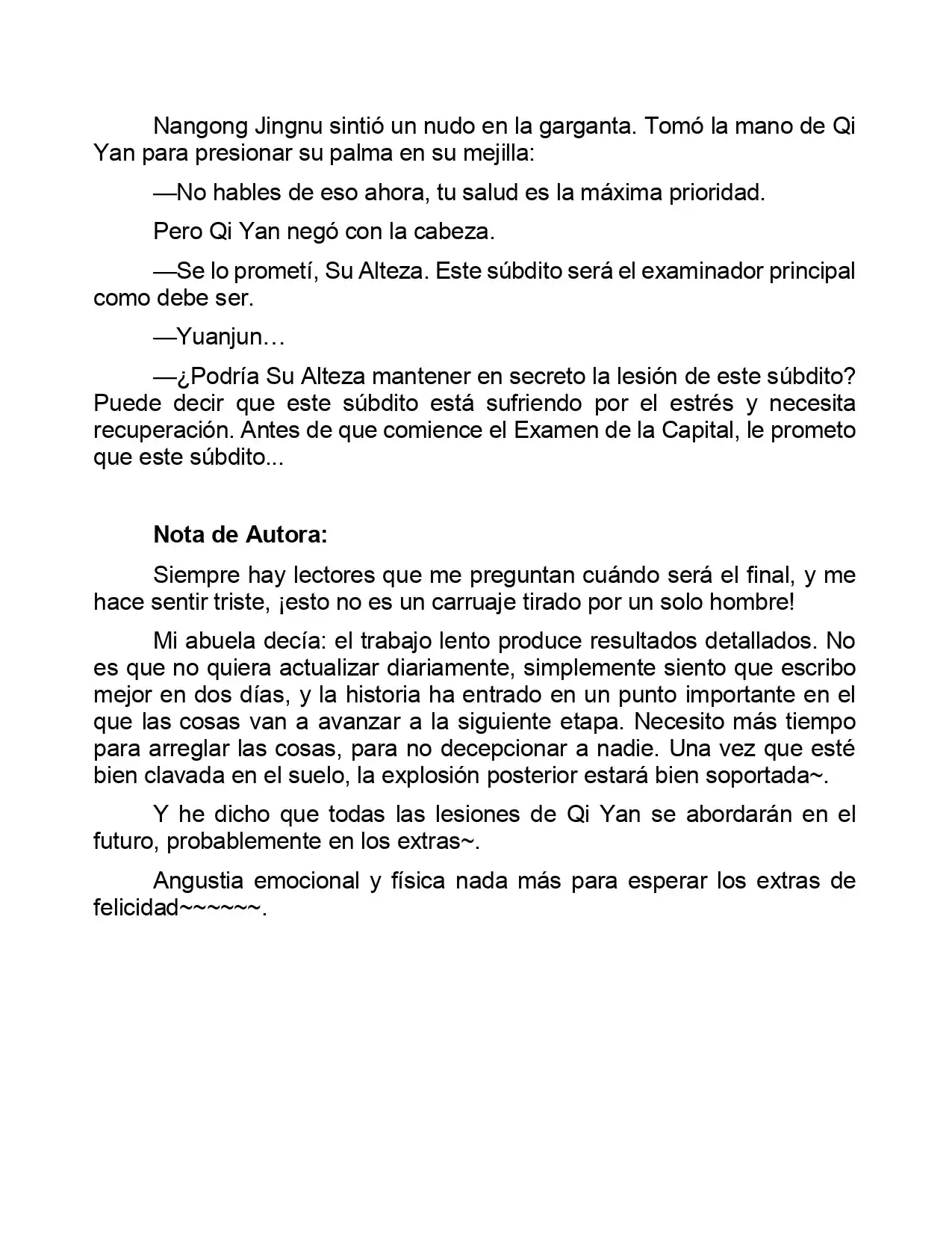 Jing Wei Qing Shang (Novela) - Capítulo 149 - Página 6 - LectorTMOo