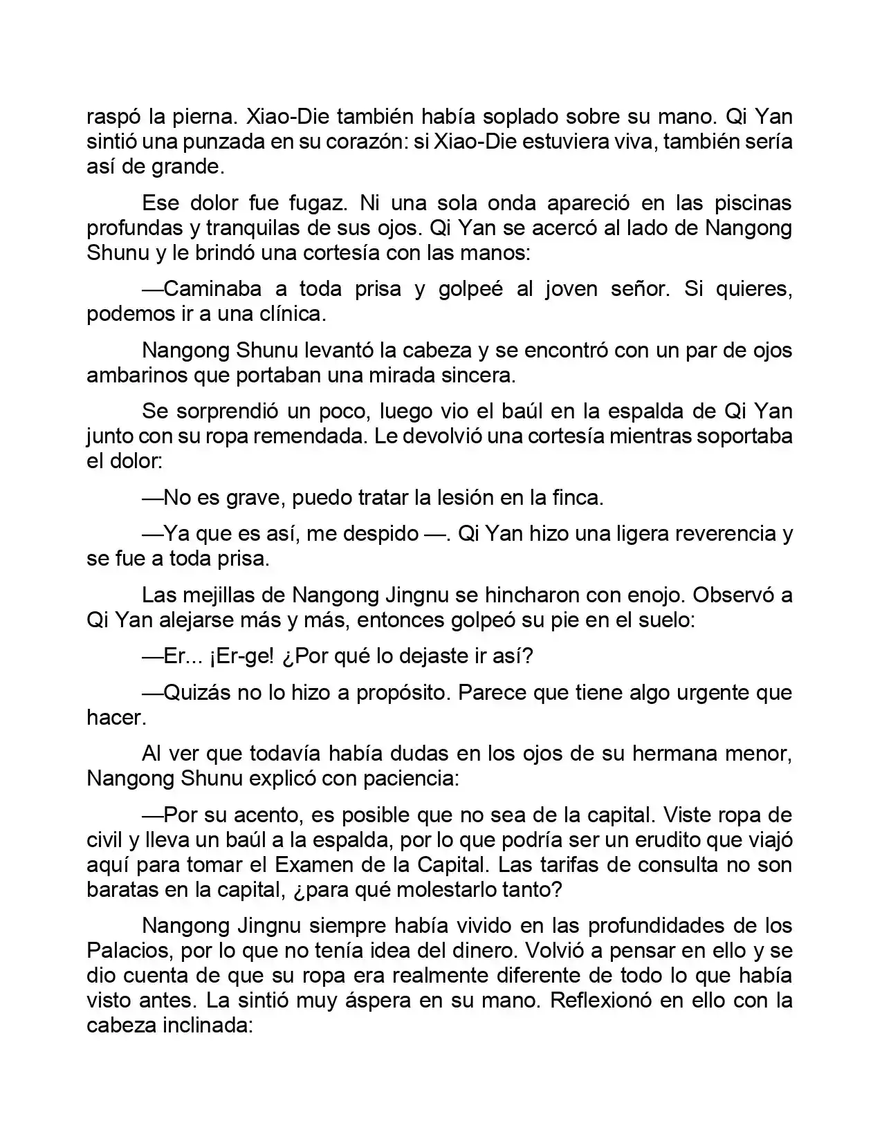 Jing Wei Qing Shang (Novela) - Capítulo 15 - Página 6 - LectorTMOo
