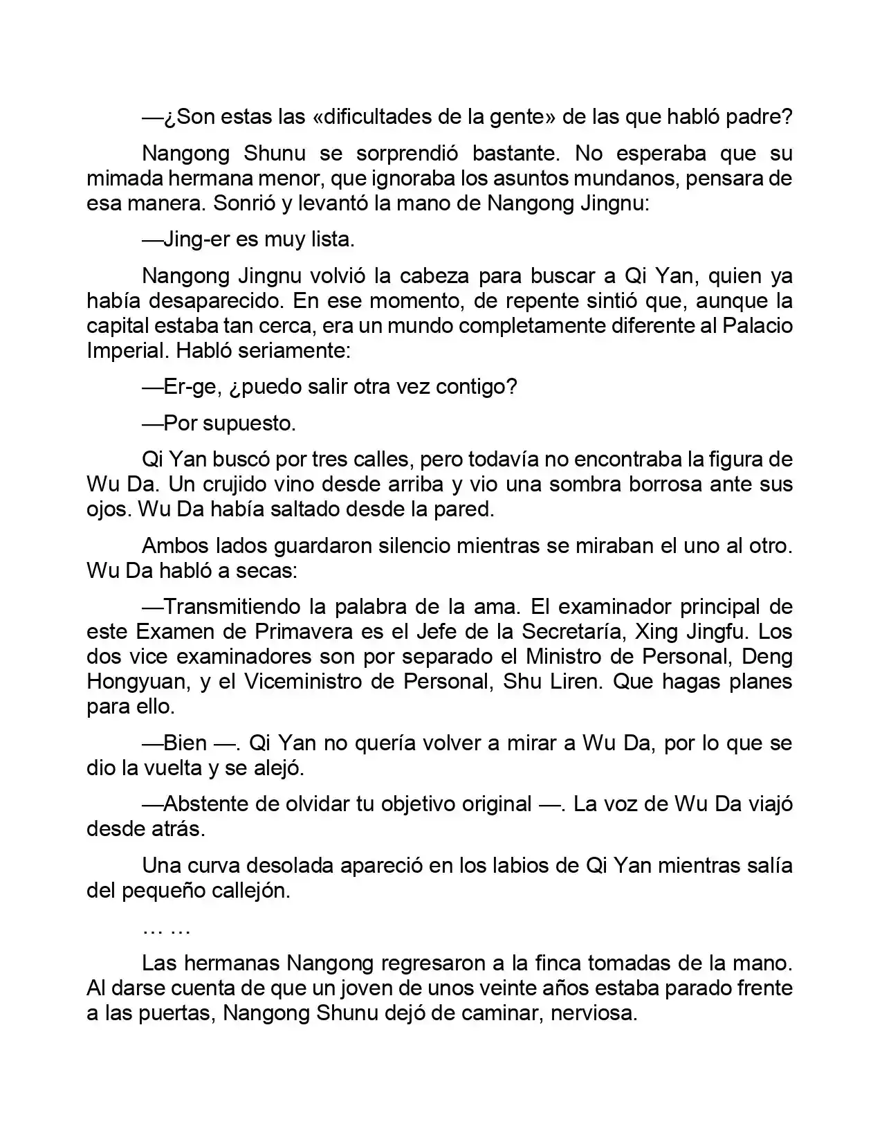Jing Wei Qing Shang (Novela) - Capítulo 15 - Página 7 - LectorTMOo