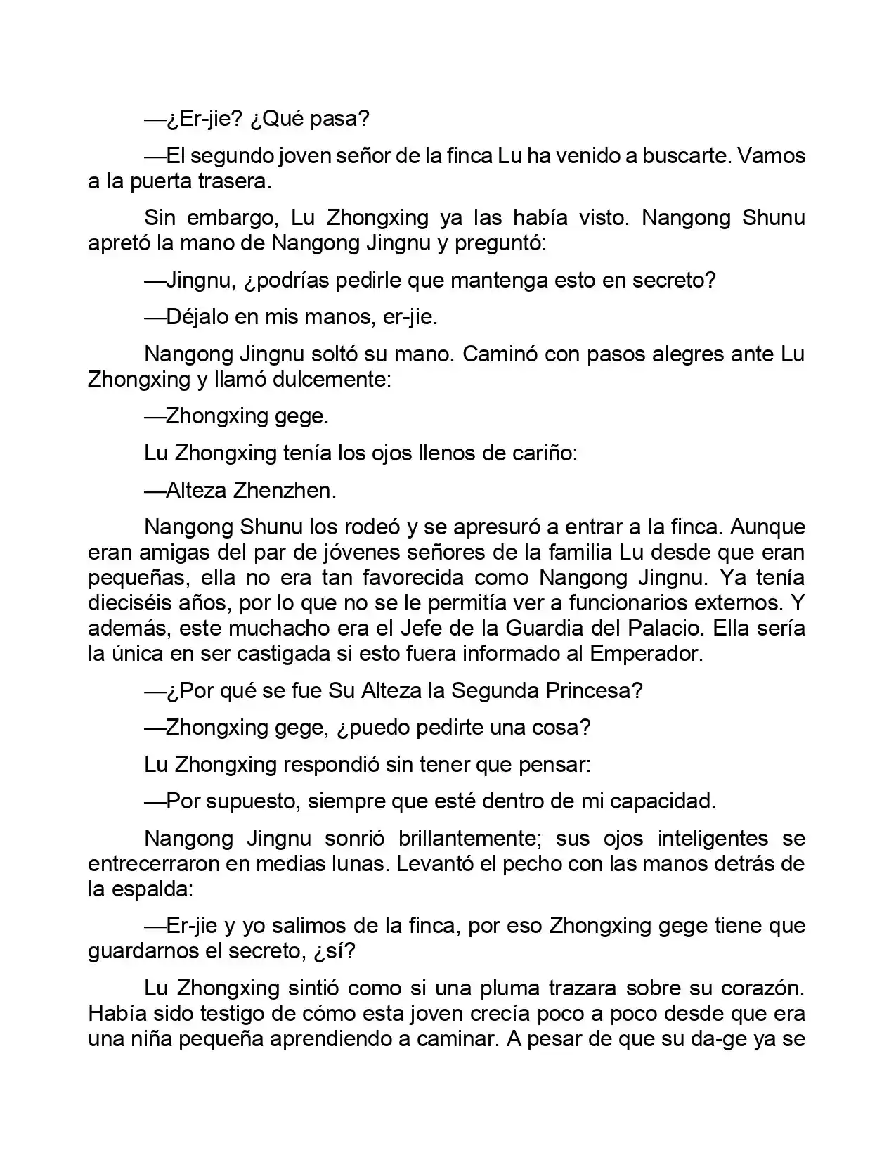 Jing Wei Qing Shang (Novela) - Capítulo 15 - Página 8 - LectorTMOo