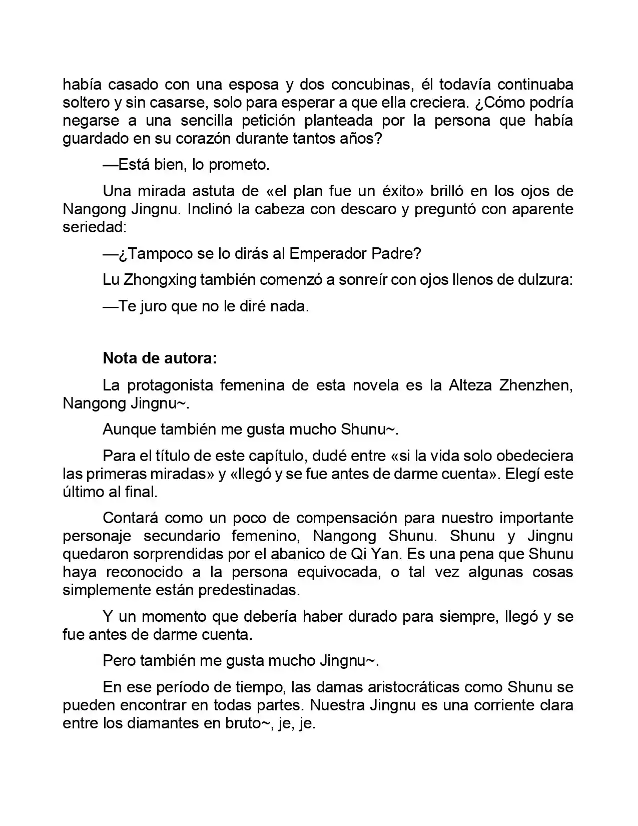 Jing Wei Qing Shang (Novela) - Capítulo 15 - Página 9 - LectorTMOo