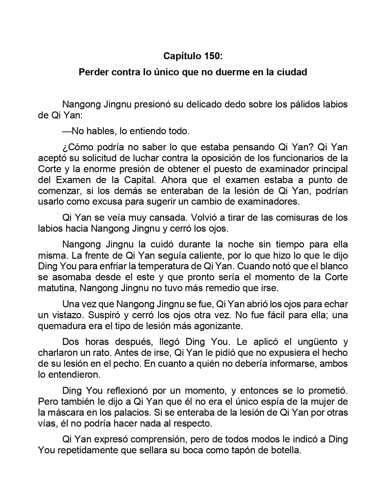 Jing Wei Qing Shang (Novela) - Capítulo 150 - Página 1 - LectorTMOo