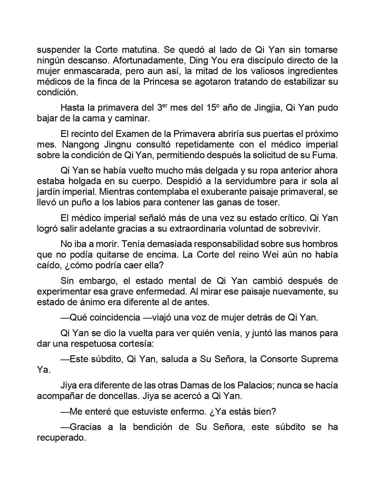 Jing Wei Qing Shang (Novela) - Capítulo 151 - Página 6 - LectorTMOo