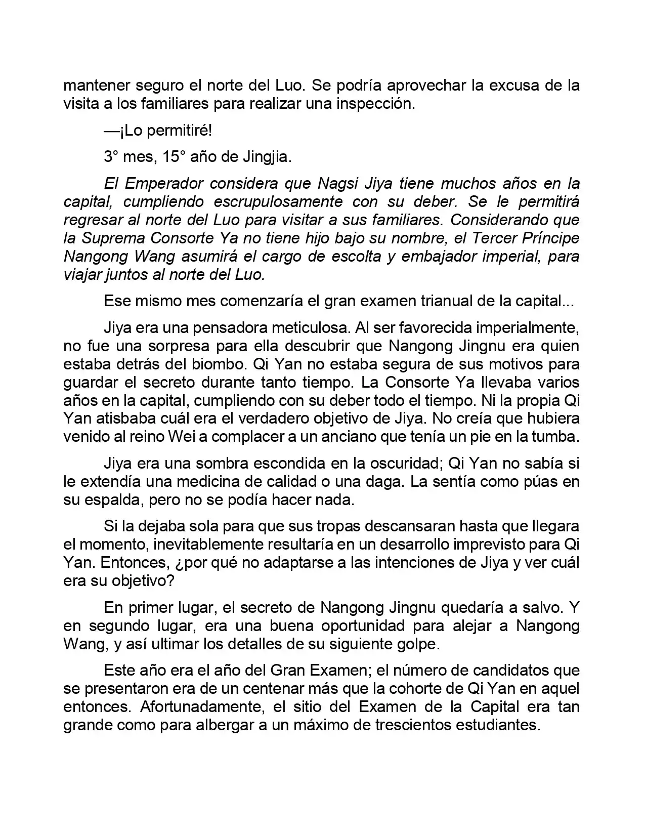Jing Wei Qing Shang (Novela) - Capítulo 152 - Página 8 - LectorTMOo