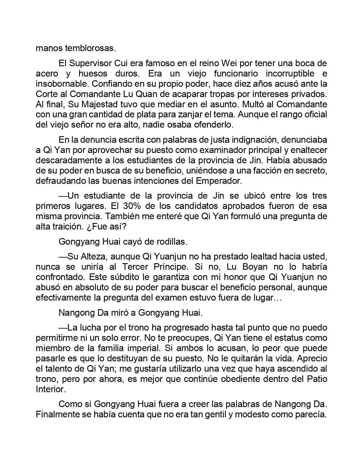 Jing Wei Qing Shang (Novela) - Capítulo 155 - Página 7 - LectorTMOo
