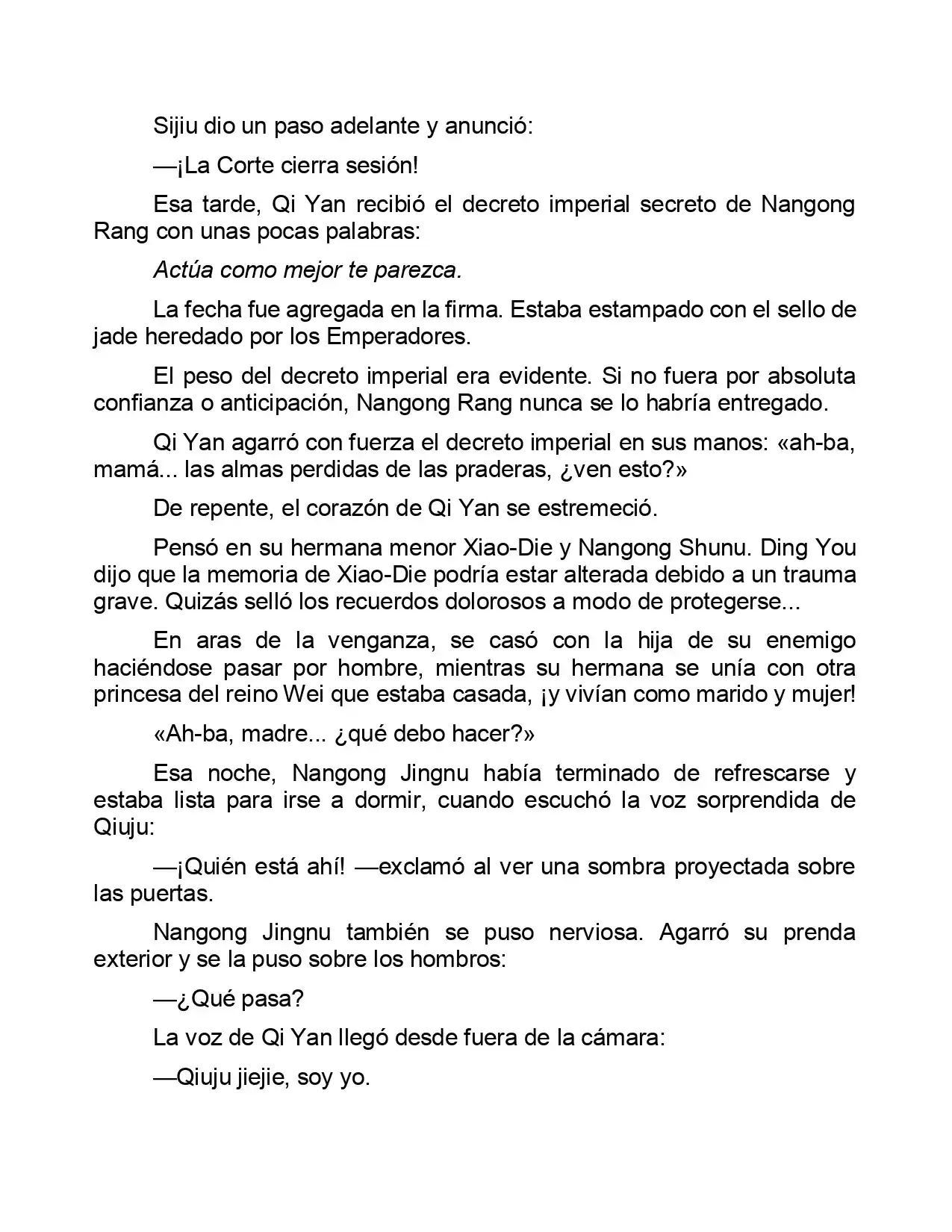 Jing Wei Qing Shang (Novela) - Capítulo 158 - Página 6 - LectorTMOo