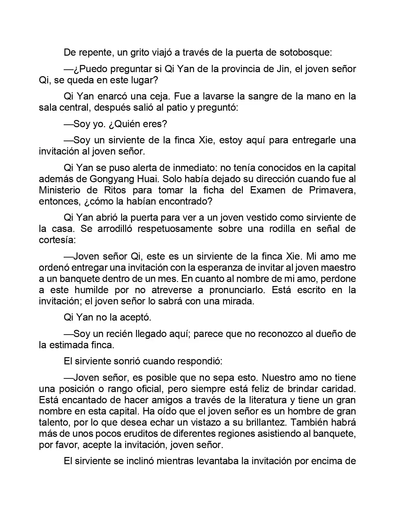Jing Wei Qing Shang (Novela) - Capítulo 16 - Página 4 - LectorTMOo