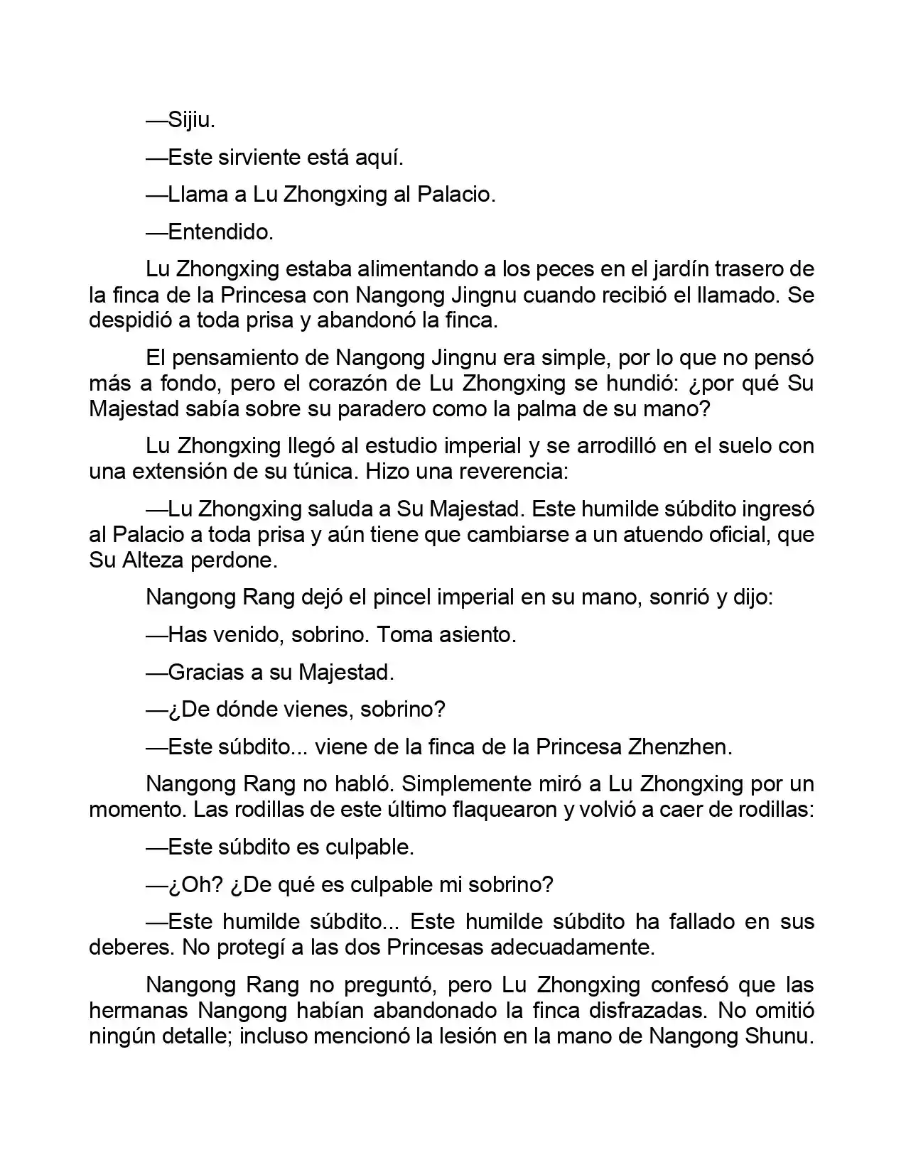 Jing Wei Qing Shang (Novela) - Capítulo 16 - Página 6 - LectorTMOo
