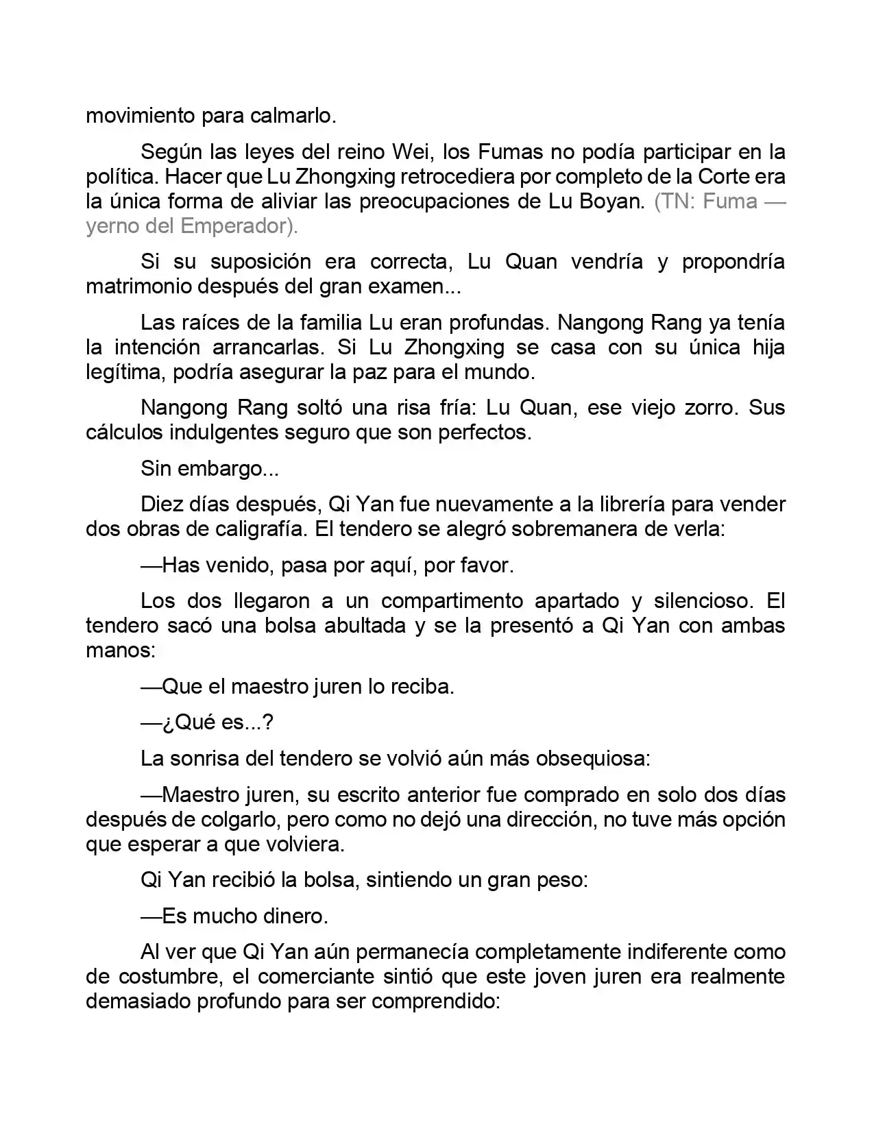Jing Wei Qing Shang (Novela) - Capítulo 16 - Página 8 - LectorTMOo