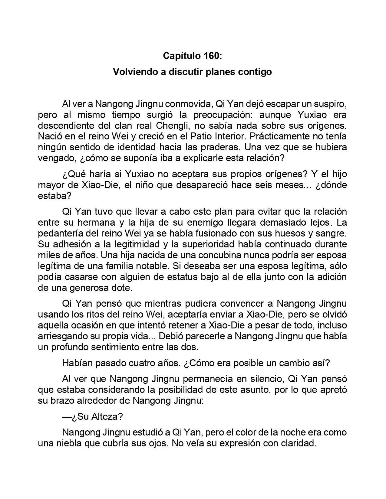 Jing Wei Qing Shang (Novela) - Capítulo 160 - Página 1 - LectorTMOo