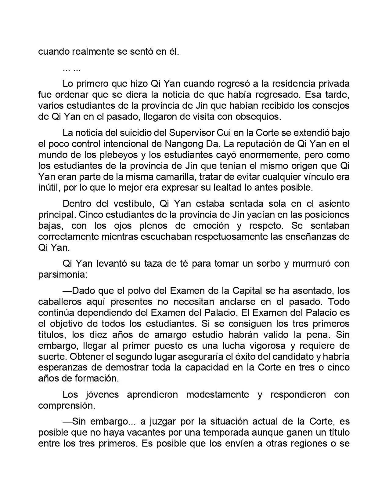 Jing Wei Qing Shang (Novela) - Capítulo 160 - Página 6 - LectorTMOo
