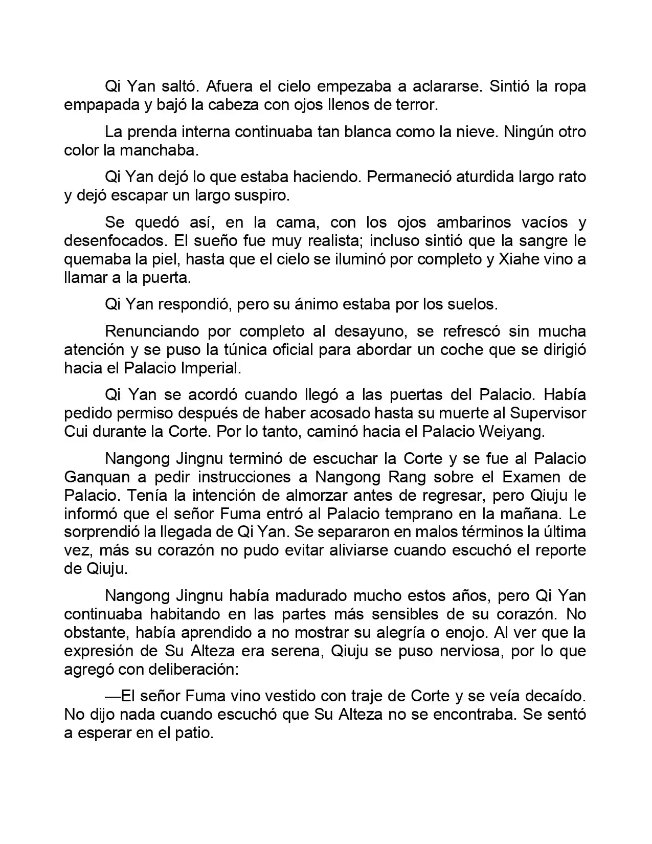 Jing Wei Qing Shang (Novela) - Capítulo 162 - Página 6 - LectorTMOo