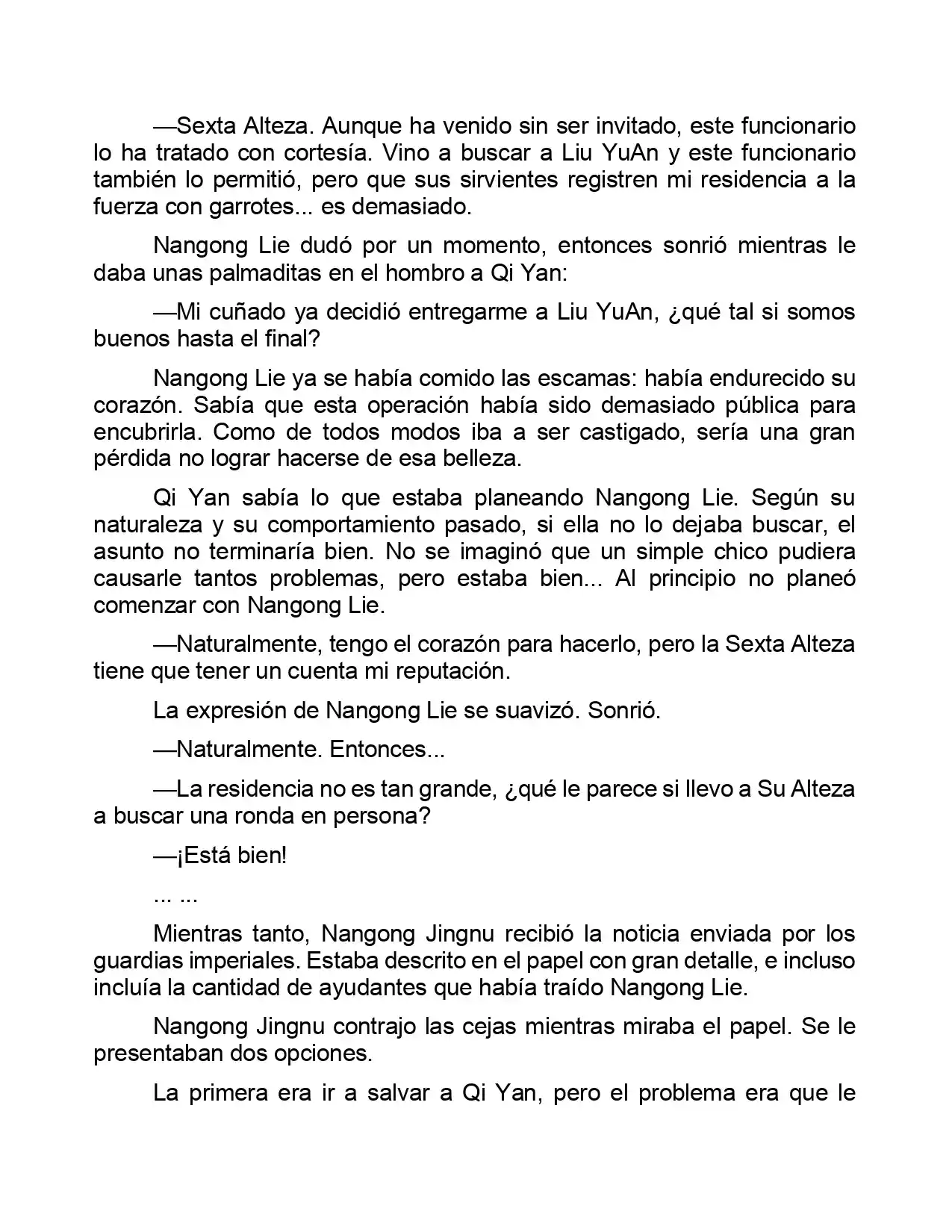 Jing Wei Qing Shang (Novela) - Capítulo 164 - Página 4 - LectorTMOo