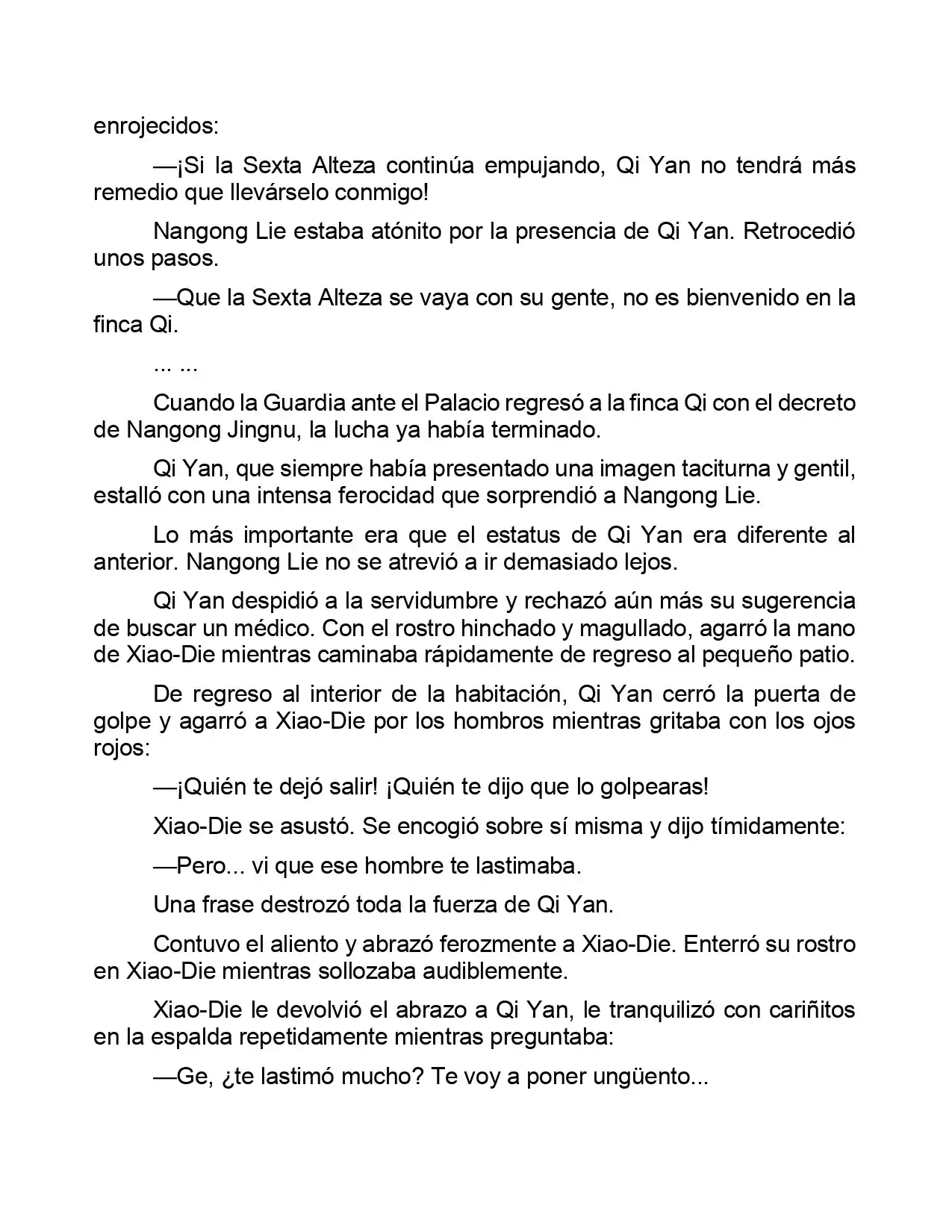 Jing Wei Qing Shang (Novela) - Capítulo 165 - Página 6 - LectorTMOo