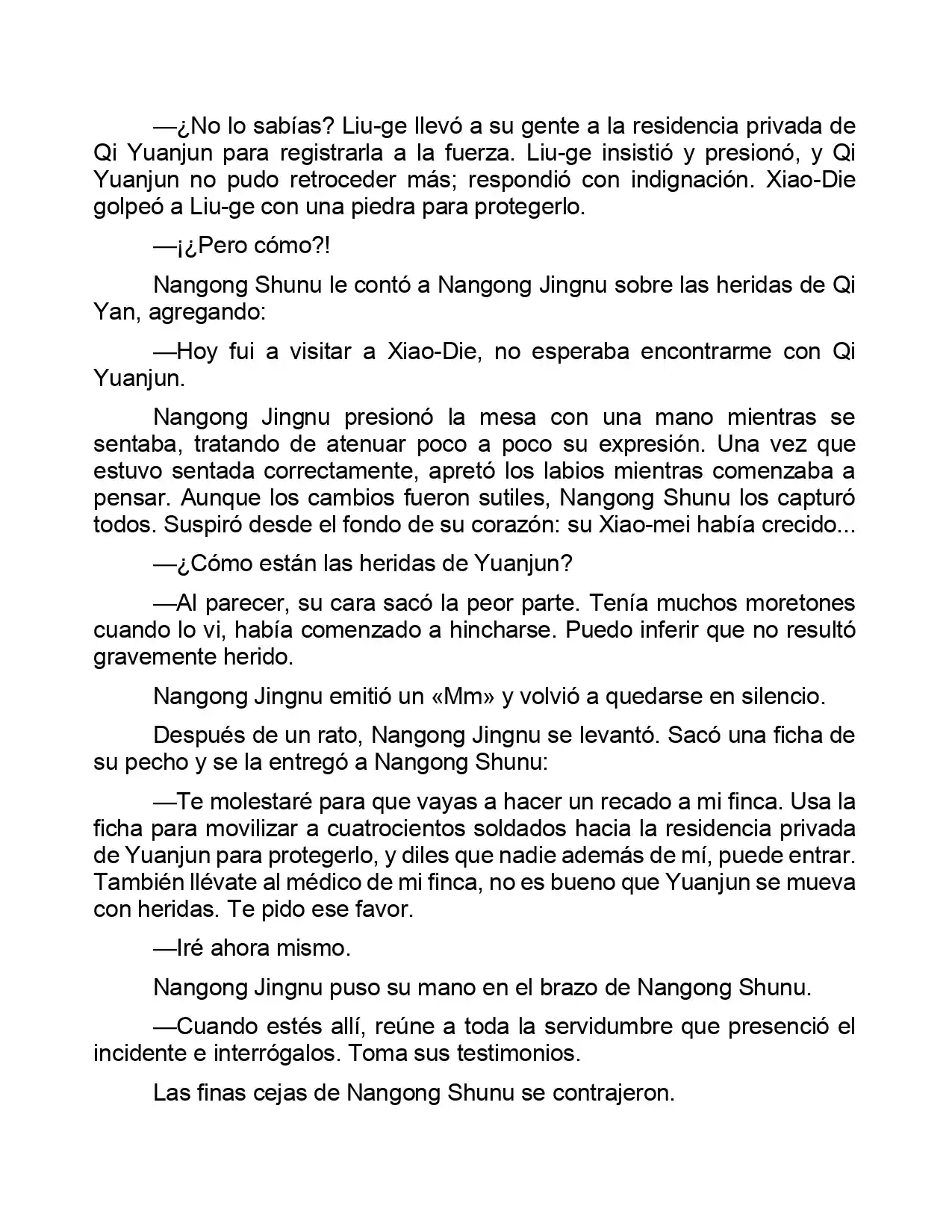 Jing Wei Qing Shang (Novela) - Capítulo 167 - Página 4 - LectorTMOo
