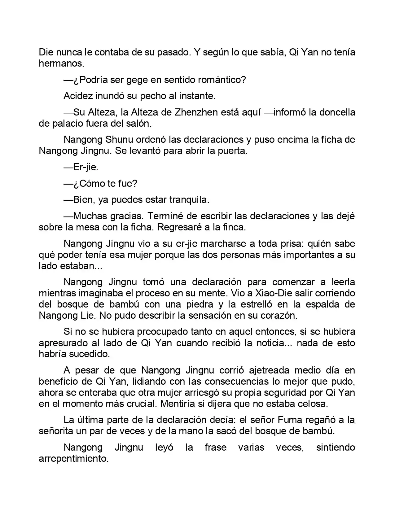 Jing Wei Qing Shang (Novela) - Capítulo 168 - Página 7 - LectorTMOo