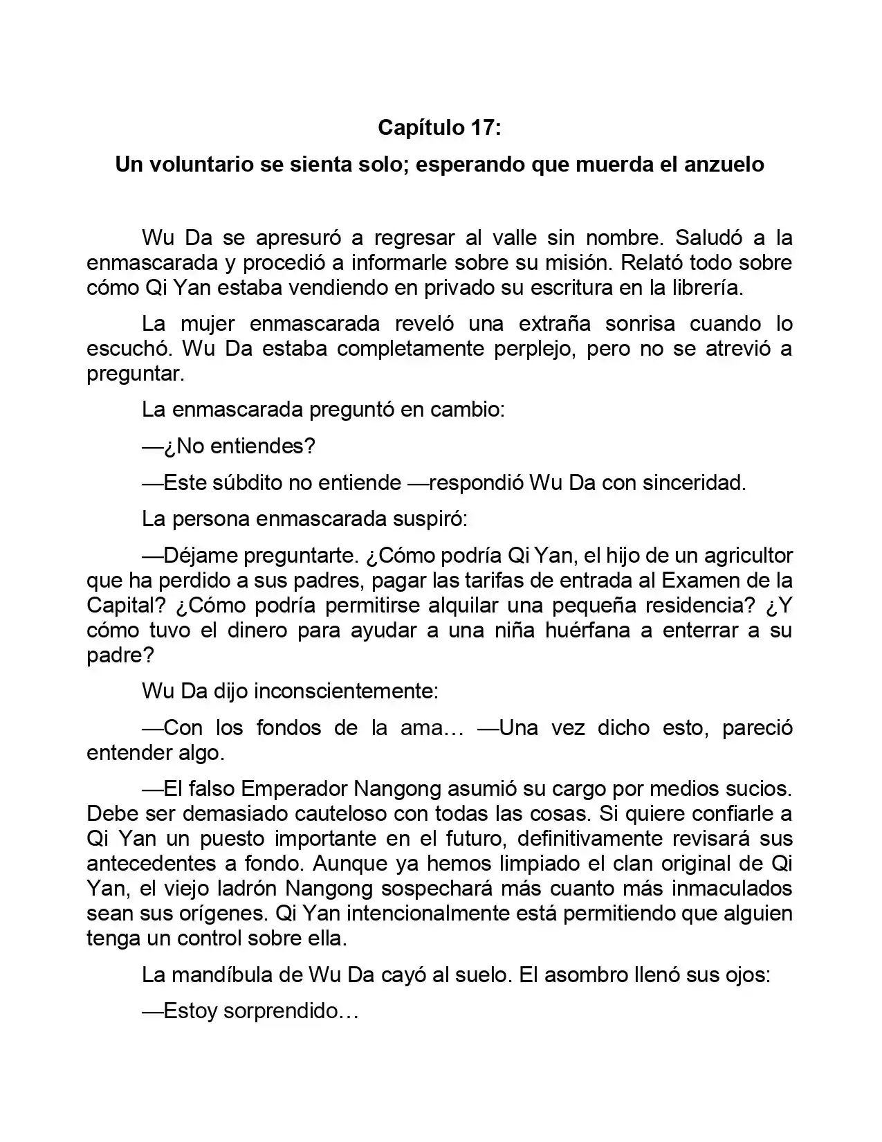 Jing Wei Qing Shang (Novela) - Capítulo 17 - Página 1 - LectorTMOo