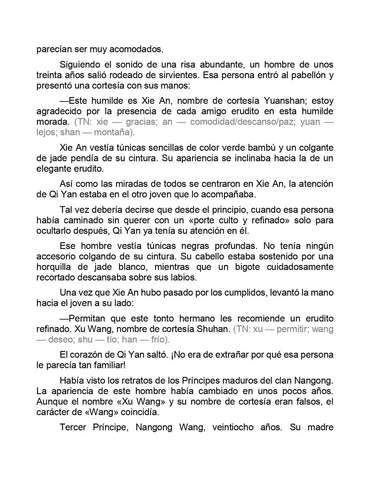 Jing Wei Qing Shang (Novela) - Capítulo 17 - Página 5 - LectorTMOo