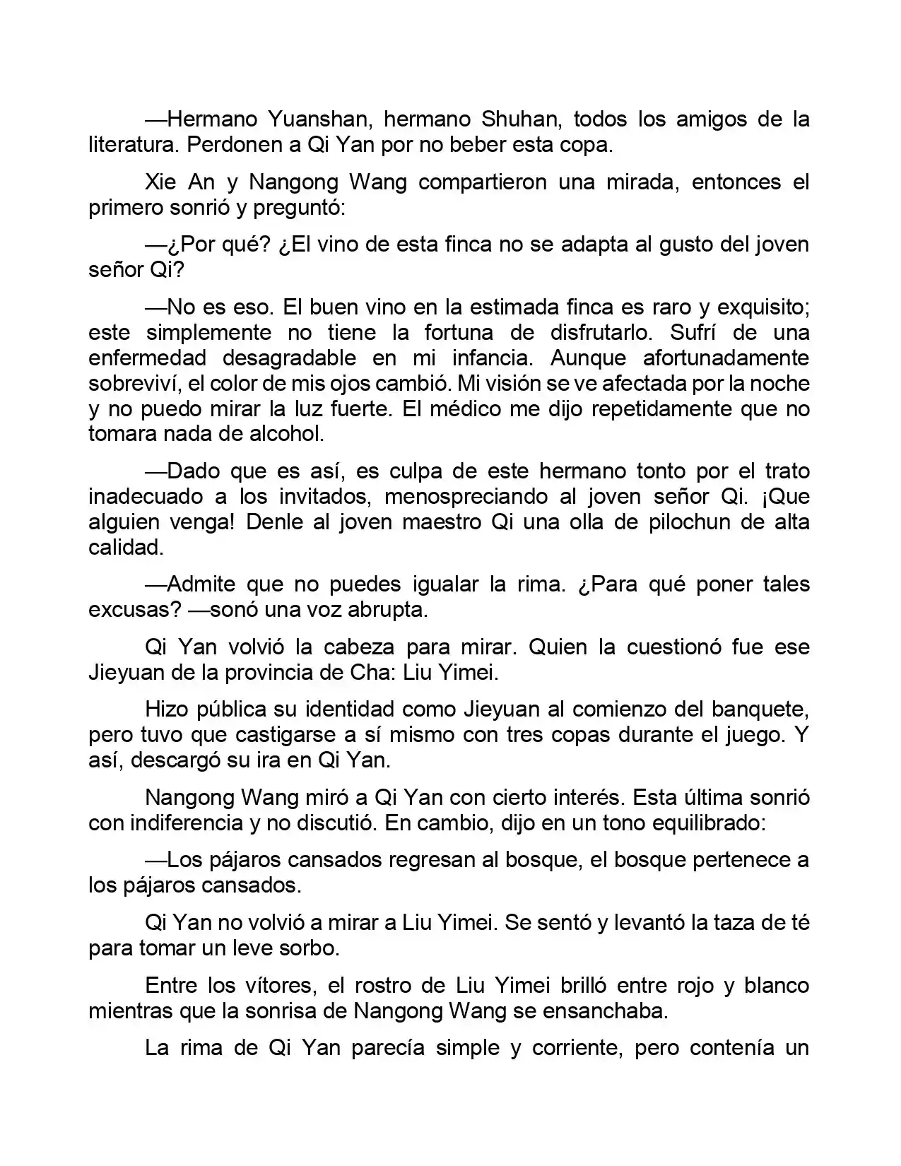 Jing Wei Qing Shang (Novela) - Capítulo 17 - Página 8 - LectorTMOo