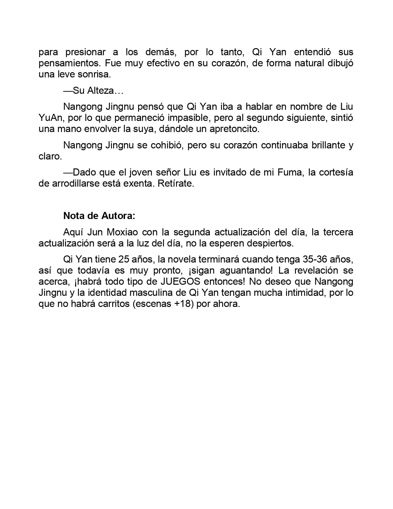 Jing Wei Qing Shang (Novela) - Capítulo 170 - Página 8 - LectorTMOo