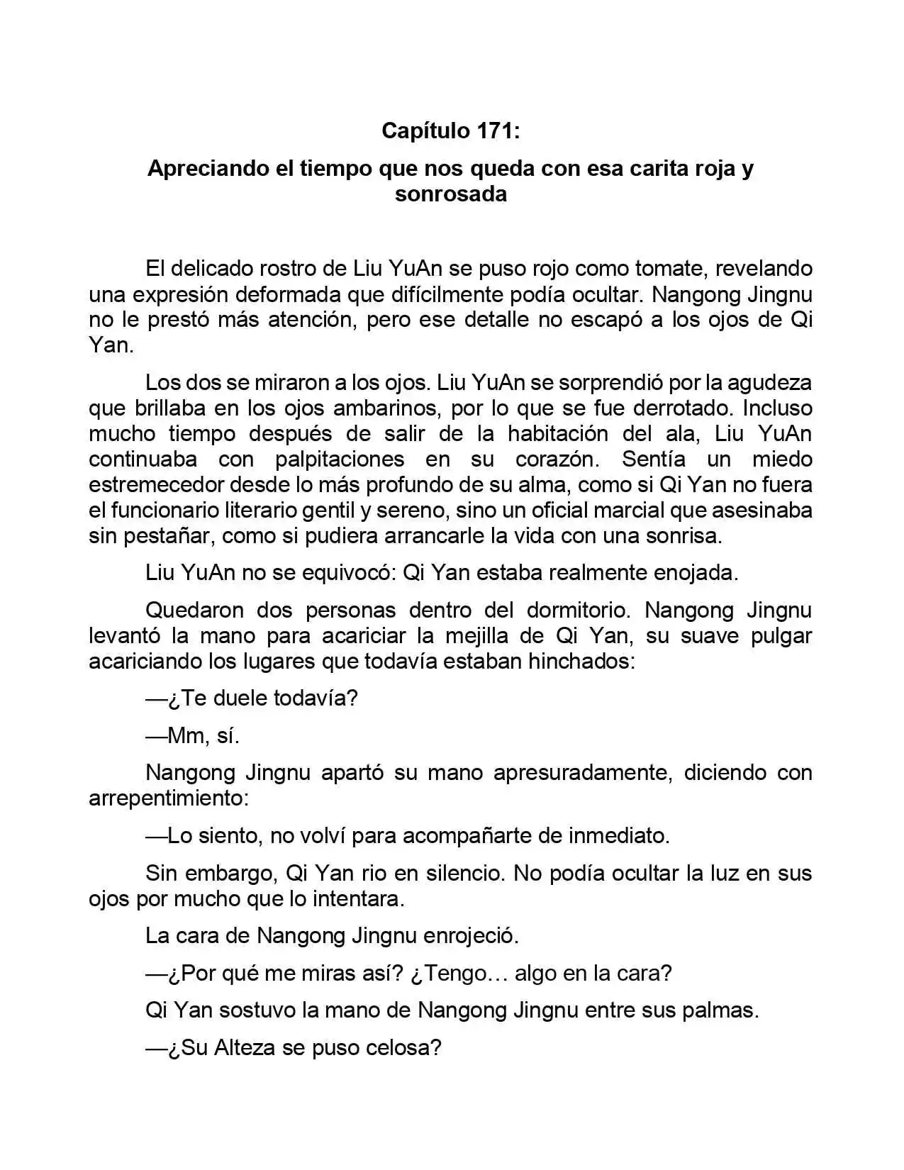 Jing Wei Qing Shang (Novela) - Capítulo 171 - Página 1 - LectorTMOo
