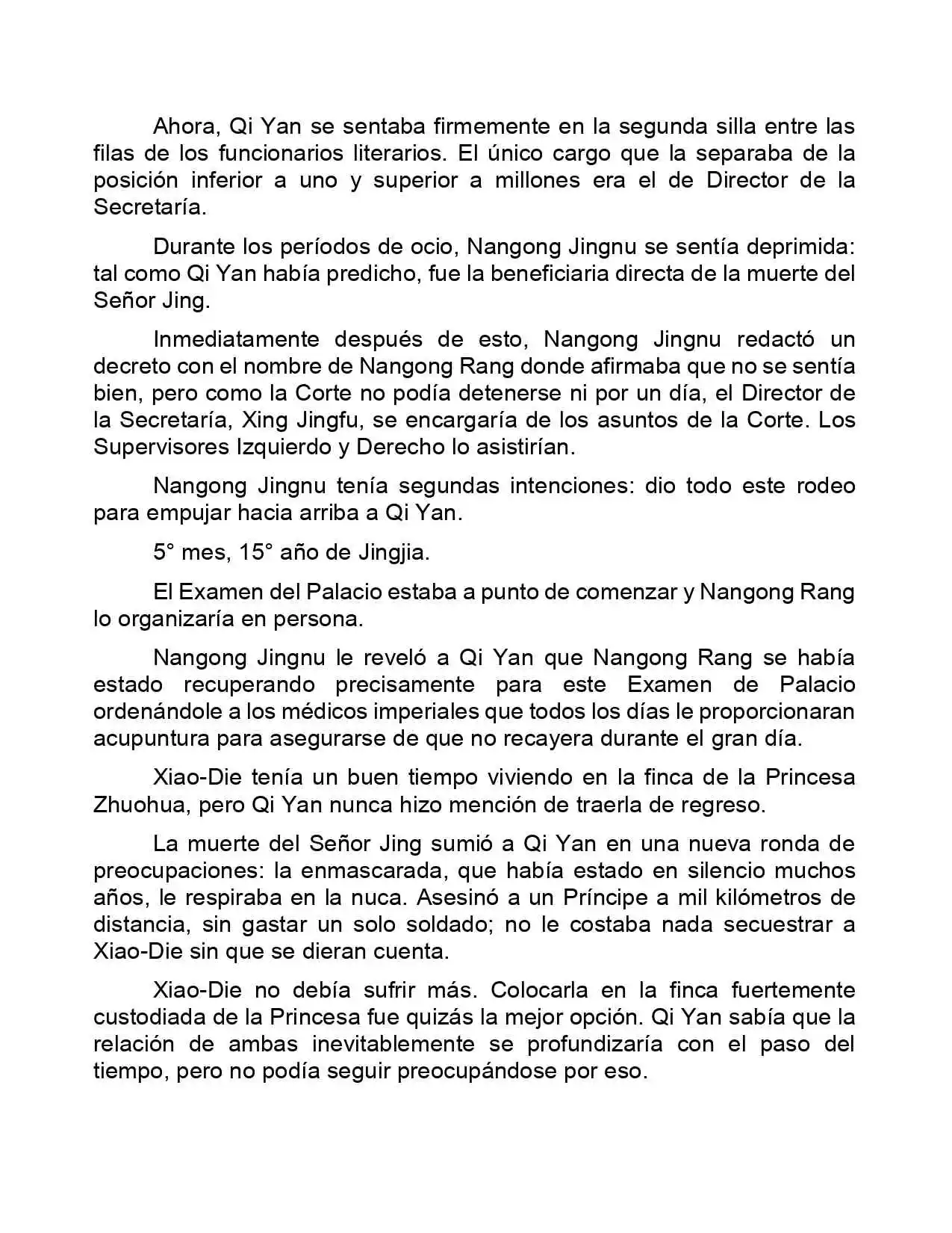 Jing Wei Qing Shang (Novela) - Capítulo 174 - Página 4 - LectorTMOo