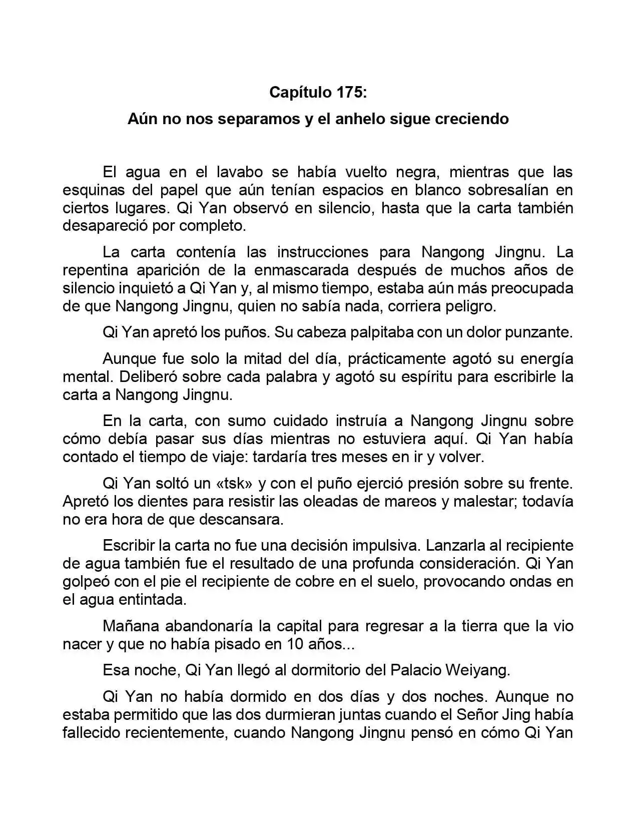 Jing Wei Qing Shang (Novela) - Capítulo 175 - Página 1 - LectorTMOo