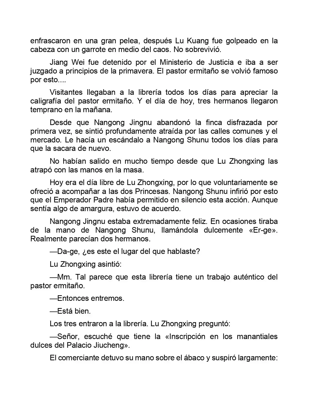 Jing Wei Qing Shang (Novela) - Capítulo 18 - Página 4 - LectorTMOo