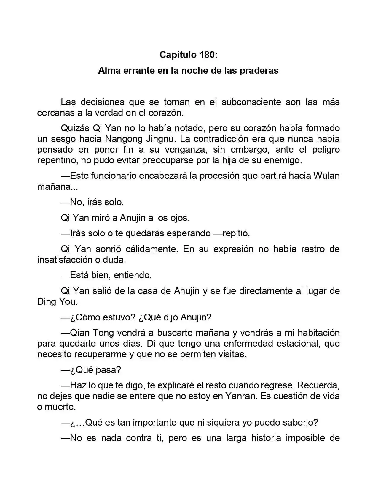 Jing Wei Qing Shang (Novela) - Capítulo 180 - Página 1 - LectorTMOo