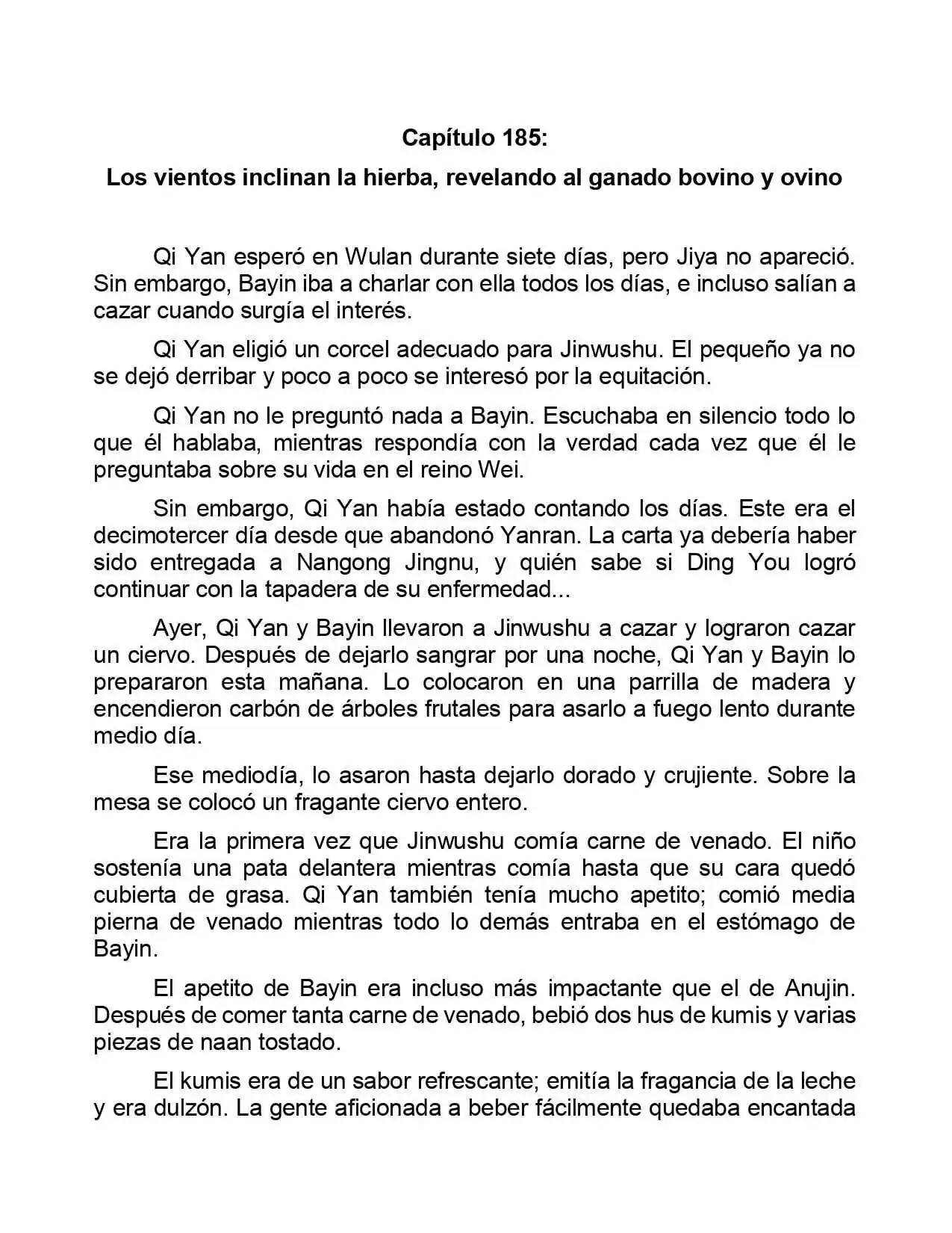 Jing Wei Qing Shang (Novela) - Capítulo 185 - Página 1 - LectorTMOo