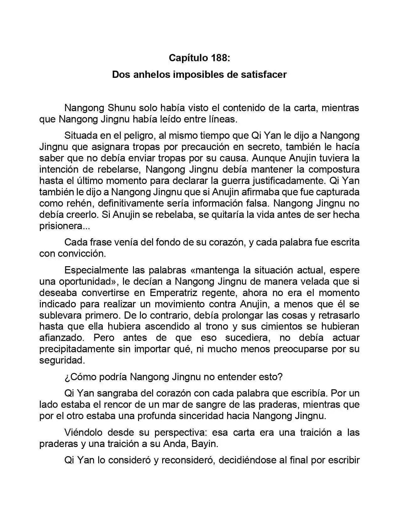 Jing Wei Qing Shang (Novela) - Capítulo 188 - Página 1 - LectorTMOo
