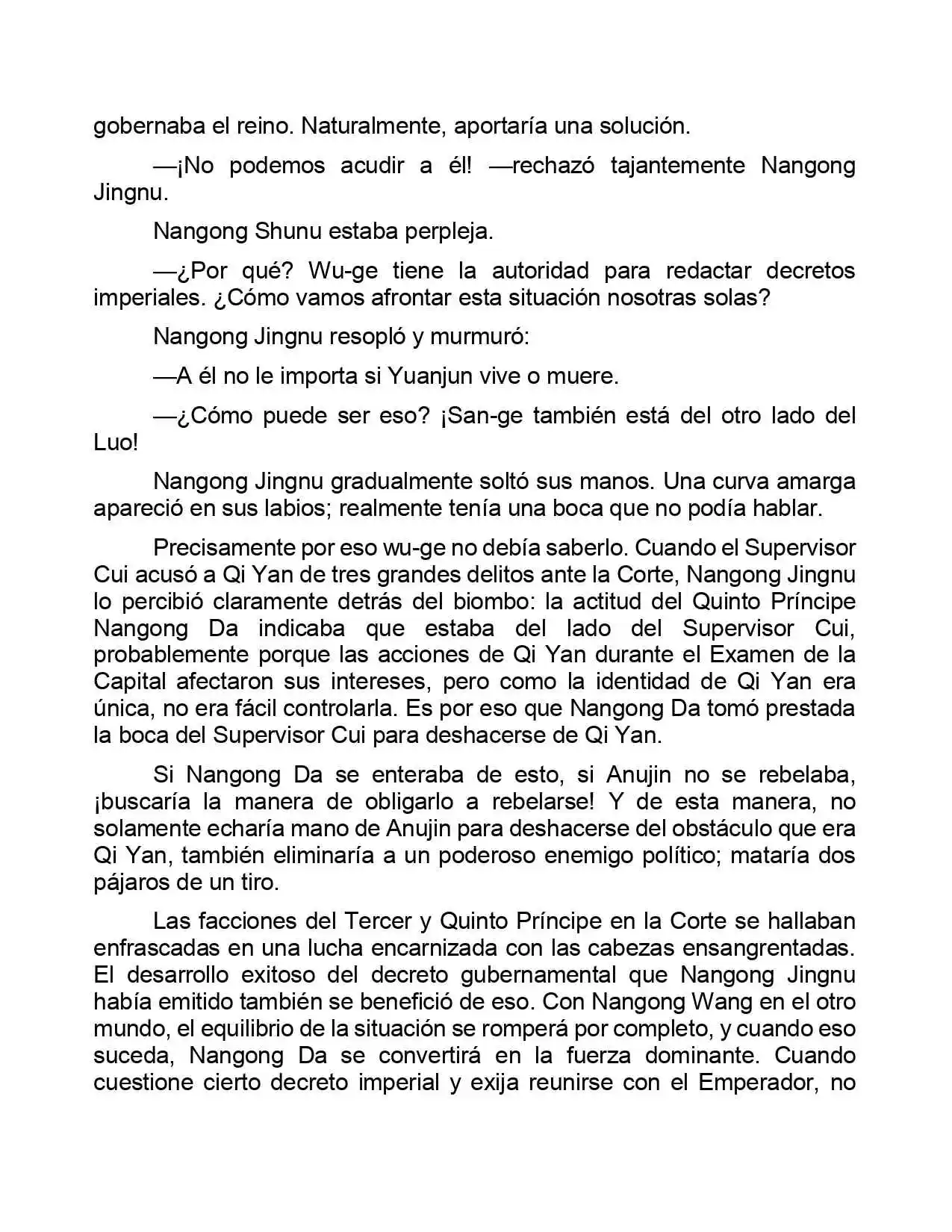 Jing Wei Qing Shang (Novela) - Capítulo 188 - Página 4 - LectorTMOo